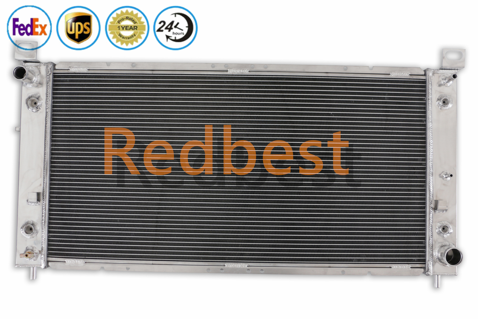 Radiator Alu 3 Row For Chevy Silverado 1500 2500 Suburban Tahoe 4.8 5.3 6.0L