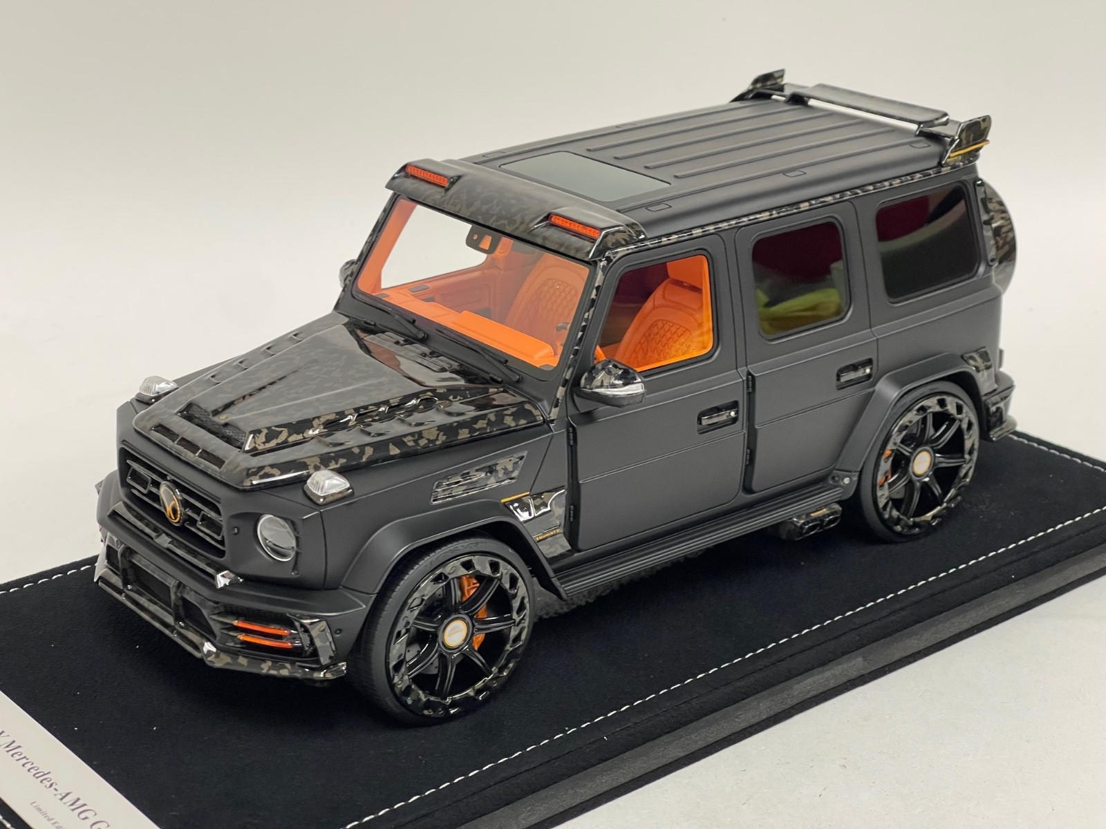 1/18 Timothy & Pierre Mansory Mercedes G63 in Matte  Black  149 pcs