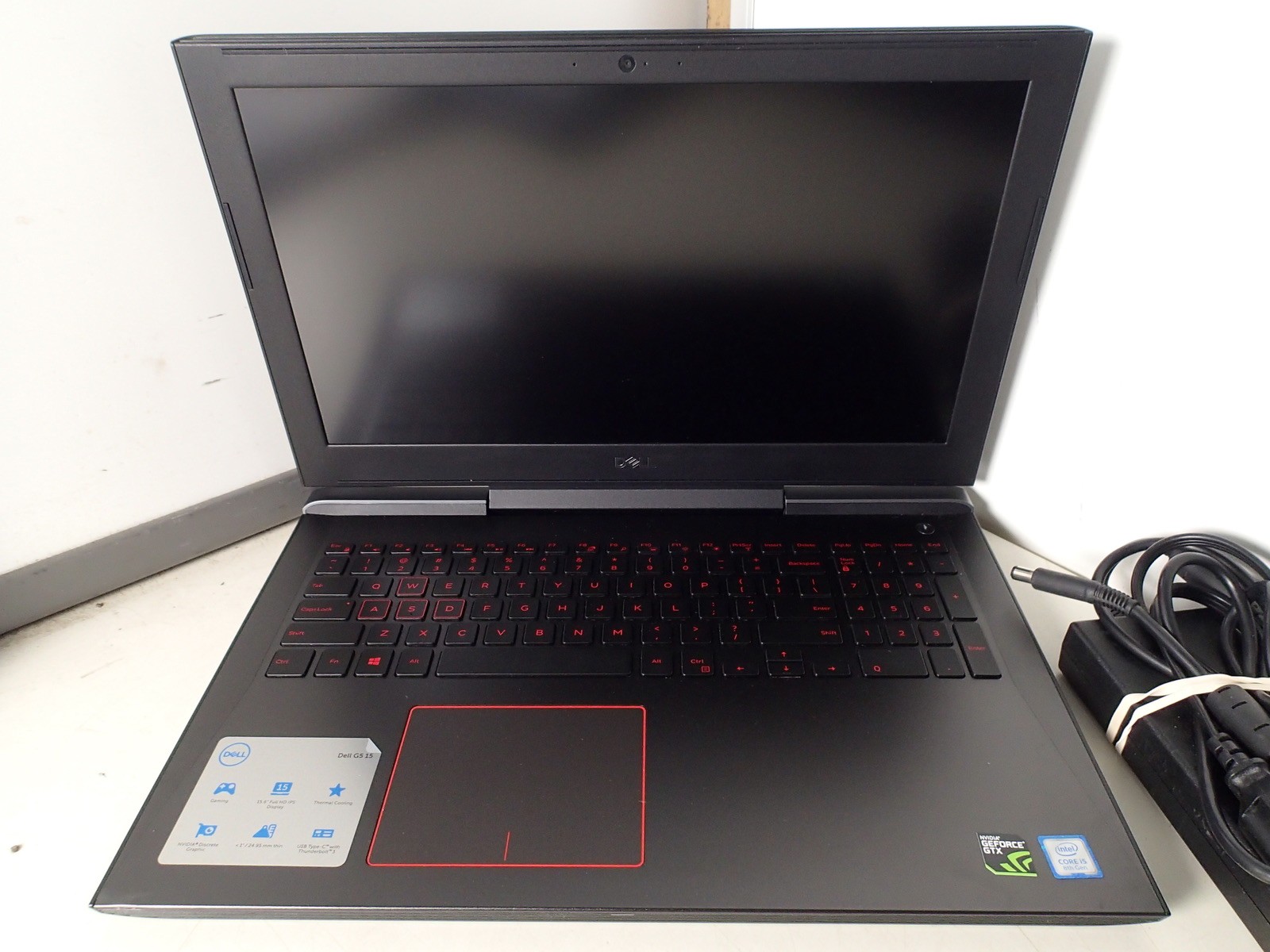 Dell G5 5587 Intel Core i5 8300H 16GB RAM 512GB m.2 + 512GB HD Win 11 GTX 1060