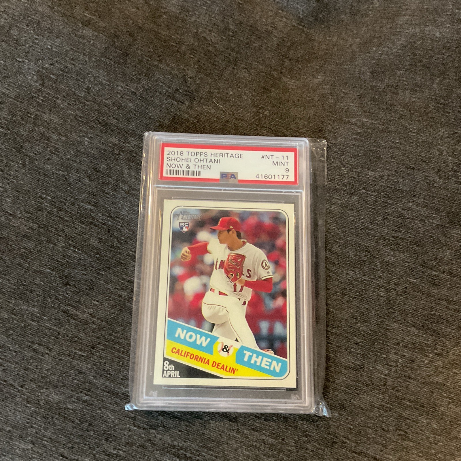Topps 2018 Heritage High Number Now & Then Shohei Ohtani Angels RC Topps 2018 Heritage High Number Now & Then Shohei Ohtani Angels RC