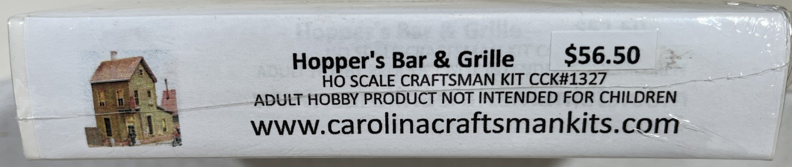Carolina Craftsman CCK1327 Hopper\'s Bar & Grill HO Scale OOP