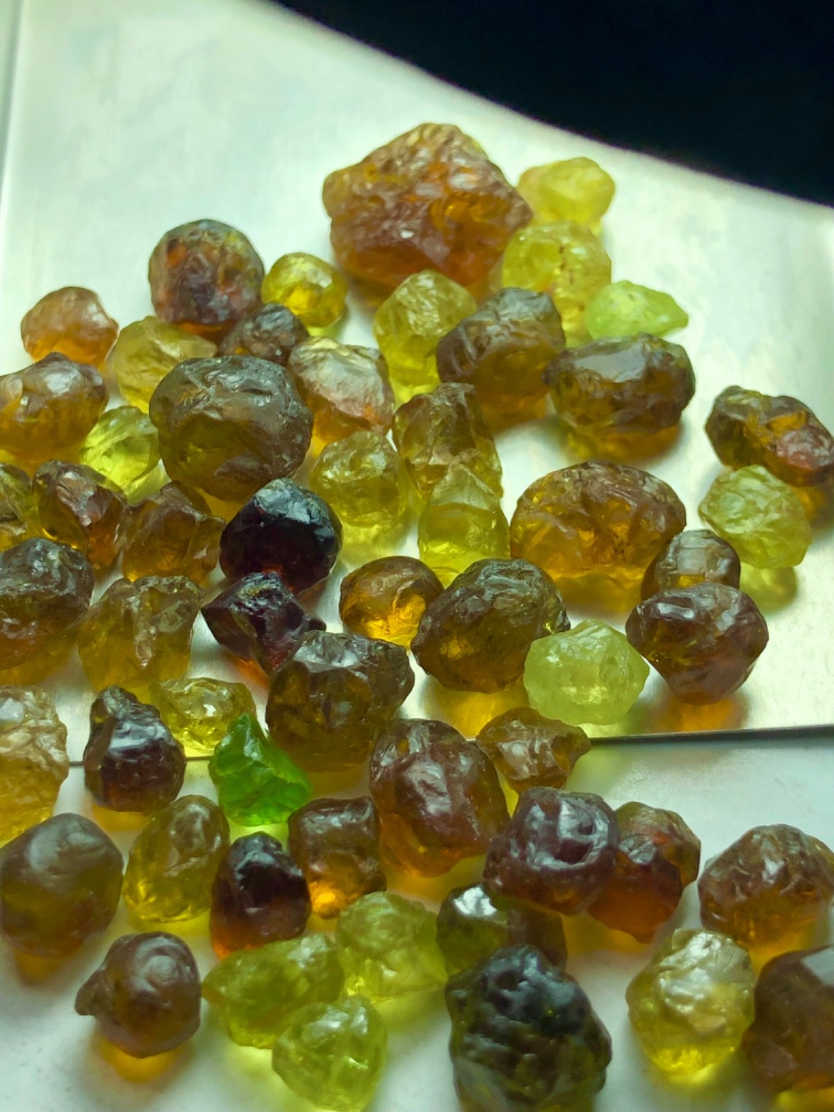 118Carat Mindblowing Rough Mali Garnet Naturla Color Clean Facet Grade quality M