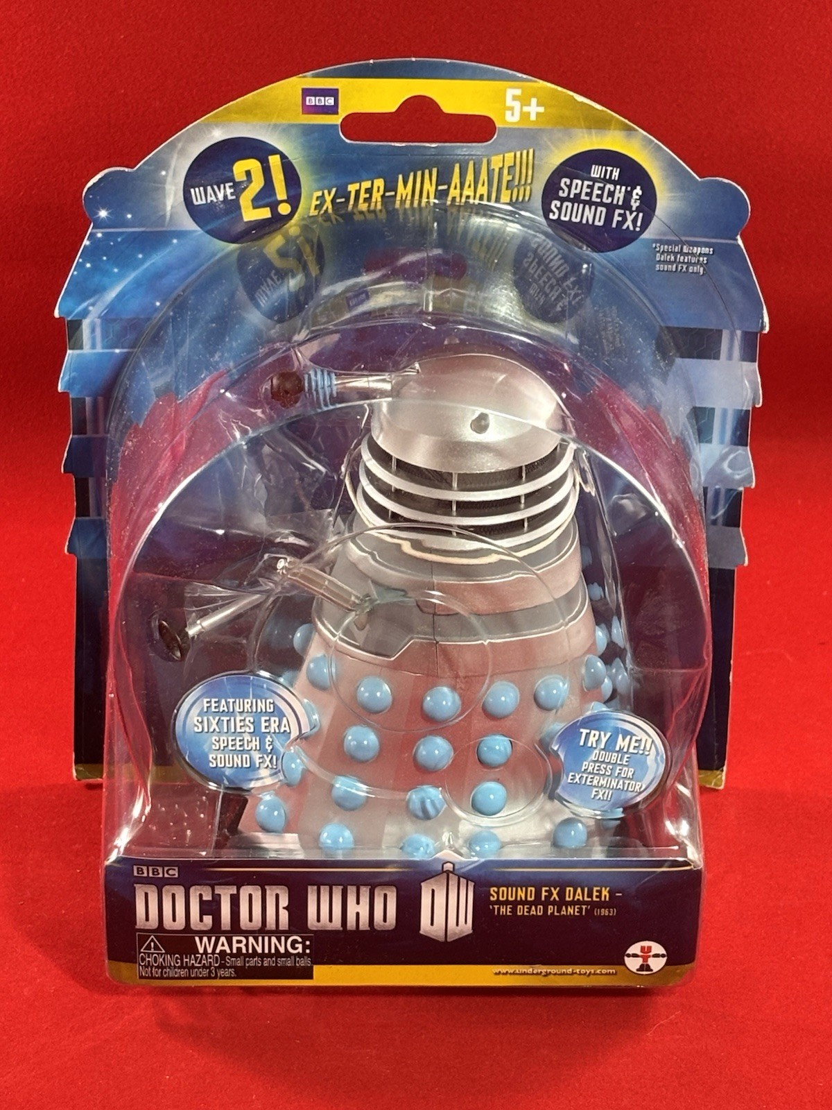 Doctor Who Dalek With Sounds - Dalek Invasion Of Earth Factory Sealed BBC