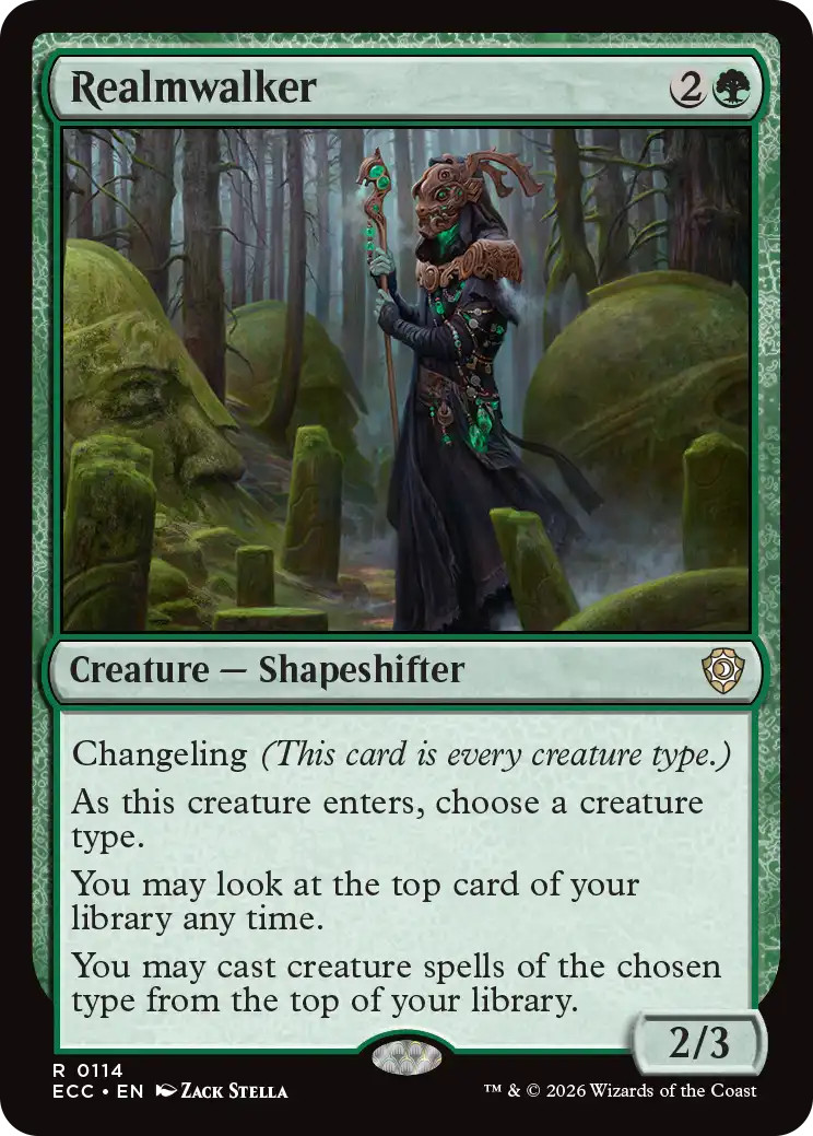 MTG Realmwalker ECC English