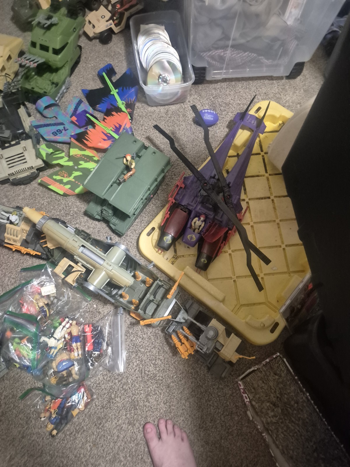 Vintage GI Joe Lot with Vehicles and Action Figures ARAH Vintage GI Joe Lot with Vehicles and Action Figures ARAH