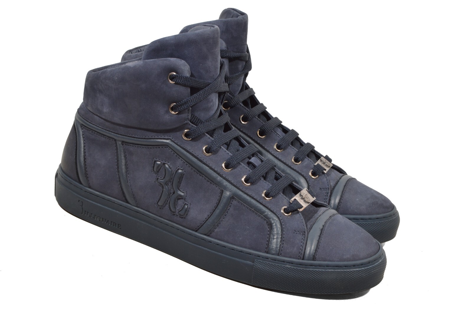r900$ BILLIONAIRE blue hightop sneakers UK10/US11 loro shoes berluti Authentic r900$ BILLIONAIRE blue hightop sneakers UK10/US11 loro shoes berluti Authentic