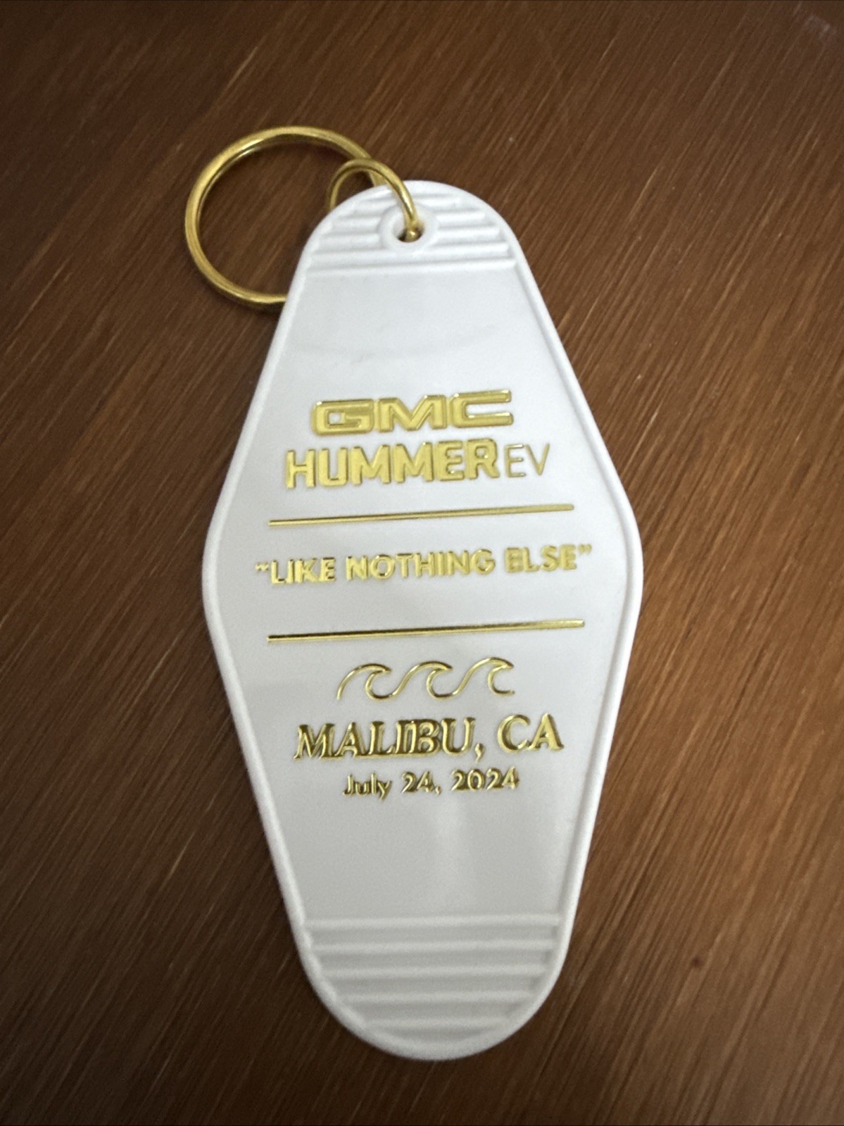 GMC Hummer EV Malibu 2024 Promo Keychain July 24 Event Exclusive Rare GM GMC Hummer EV Malibu 2024 Promo Keychain July 24 Event Exclusive Rare GM