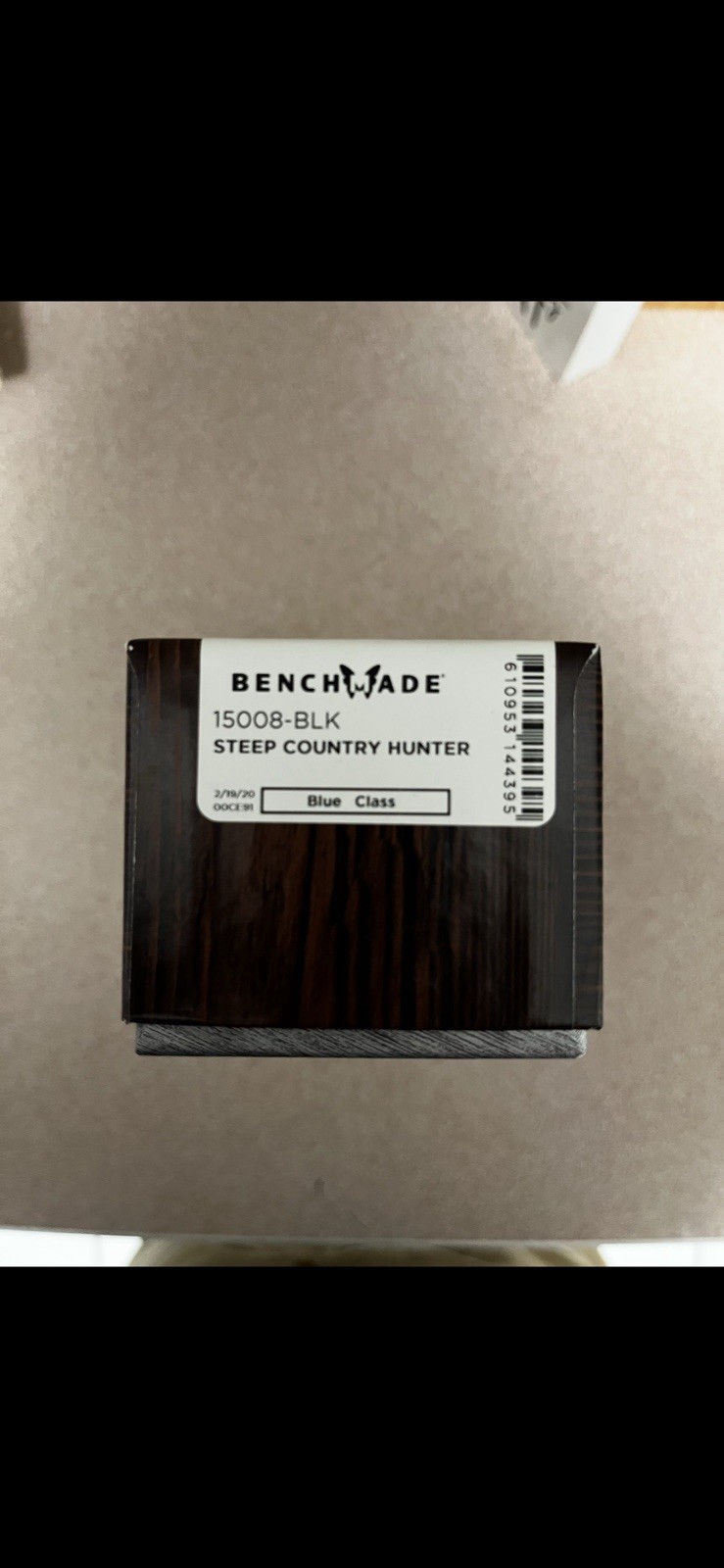 Benchmade Steep Country Hunter 15008-BLK