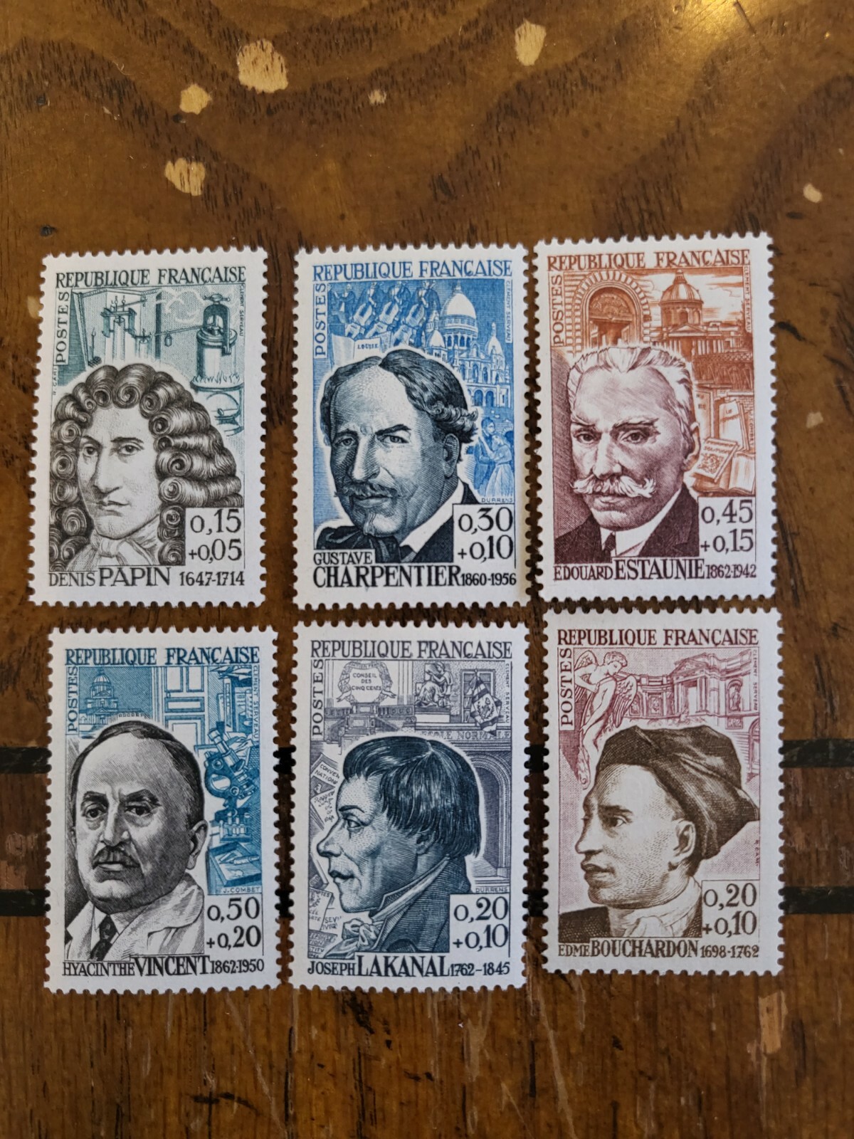Stamps France Scott #B359-64 nh Stamps France Scott #B359-64 nh