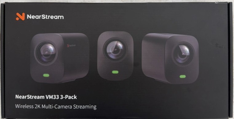 NearStream 3-Pack Live Streaming Camera 2K, Streaming Webcam with 40X Hybrid Zoo NearStream 3-Pack Live Streaming Camera 2K, Streaming Webcam with 40X Hybrid Zoo