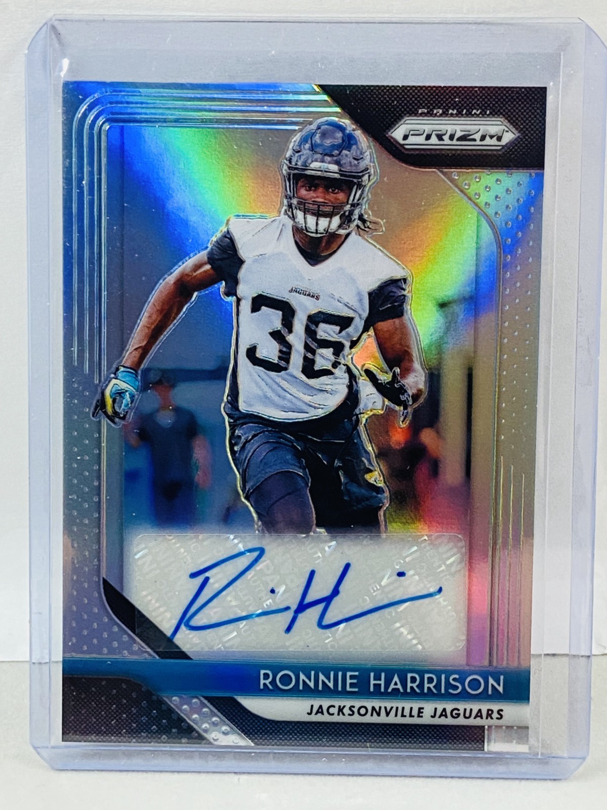 2018 Panini Prizm Ronnie Harrison RC Auto Silver #RA-RH