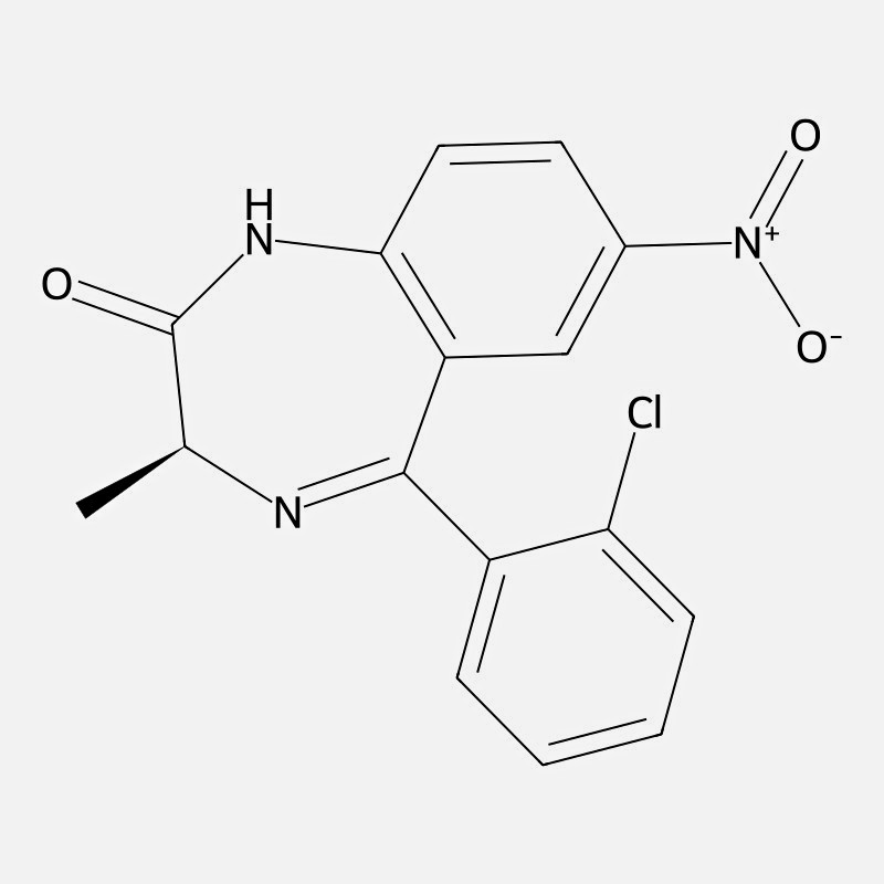 Chemical Structure Diagram - Meclonazapan 10mg Pg sltn Chemical Structure Diagram - Meclonazapan 10mg Pg sltn