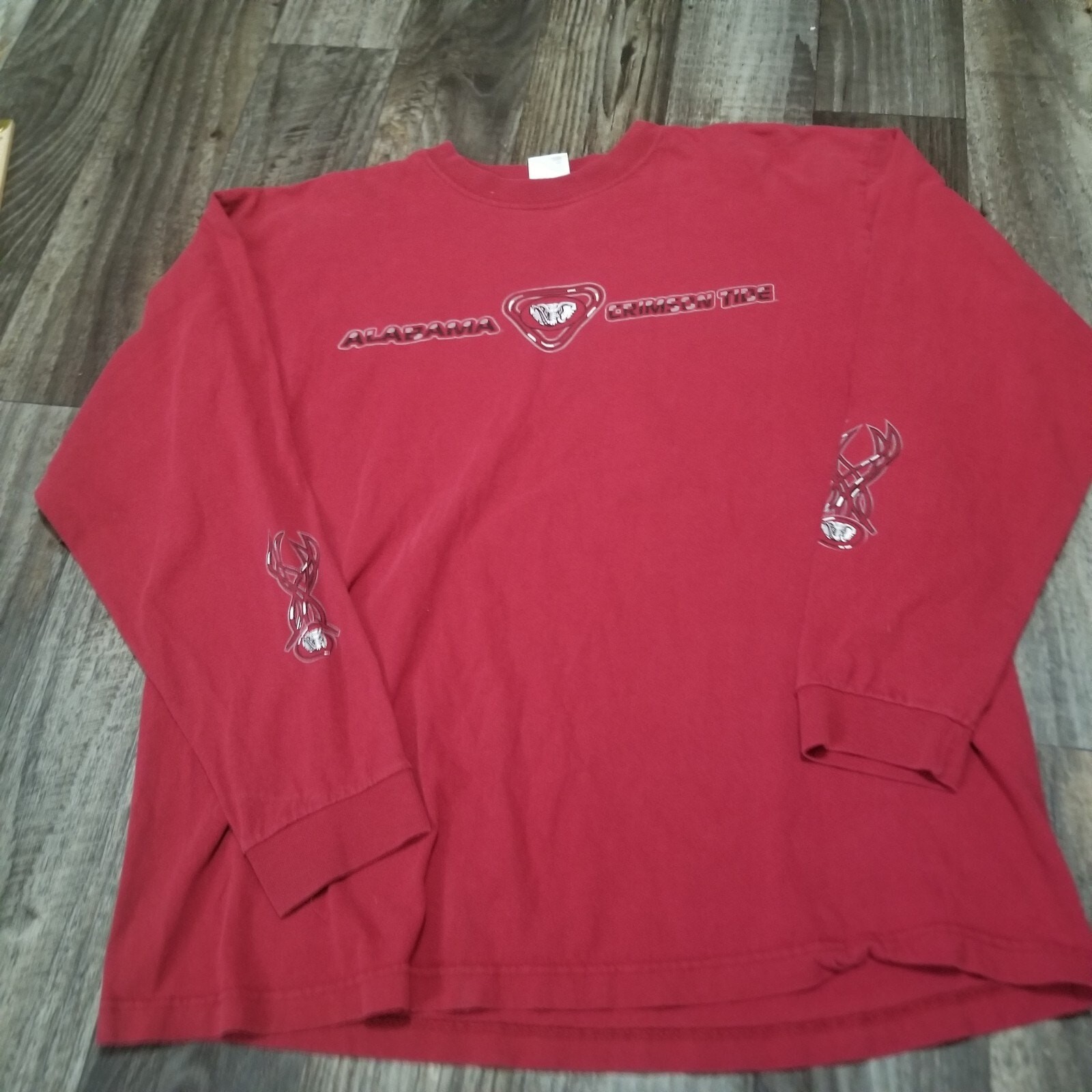 Vintage Alabama Crimson Tide Longsleeve Sz XL Red Crewneck NCAA Y2k Tribal Vintage Alabama Crimson Tide Longsleeve Sz XL Red Crewneck NCAA Y2k Tribal