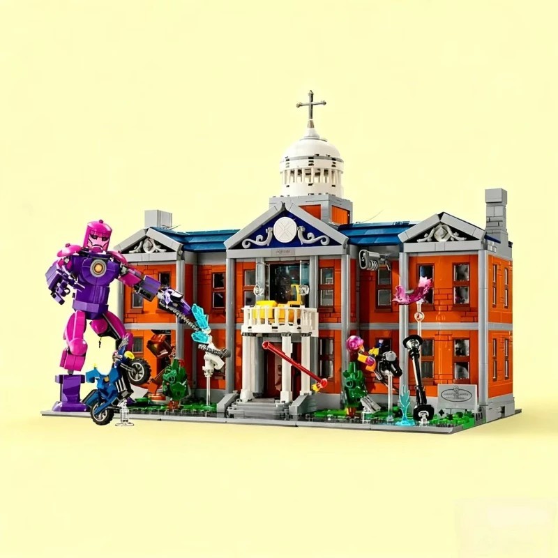 2026 X Mansion Hero Base X-Force Command Center 3093PCS Building Block Set