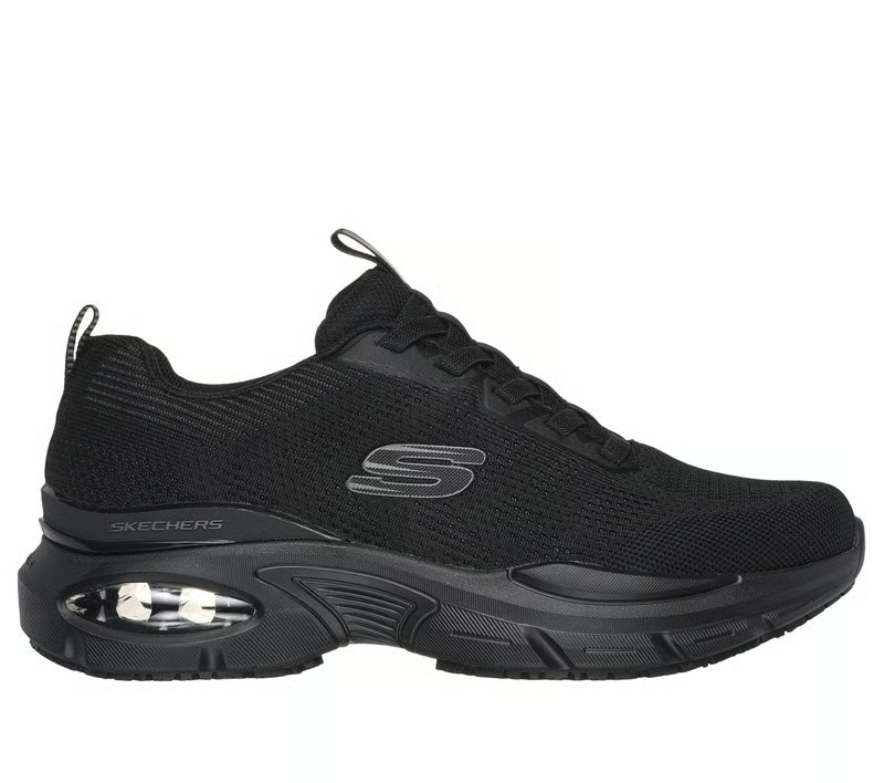 HUGE SALE Skechers Men's Work Slip-Resistant: Skech-Air Ventura Black AUTHENTIC