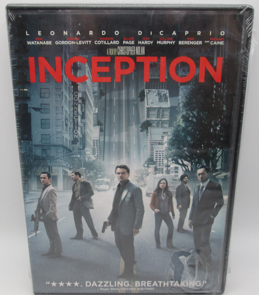 Inception (DVD, 2010) Leonardo DiCaprio / NEW, sealed, ships next business day