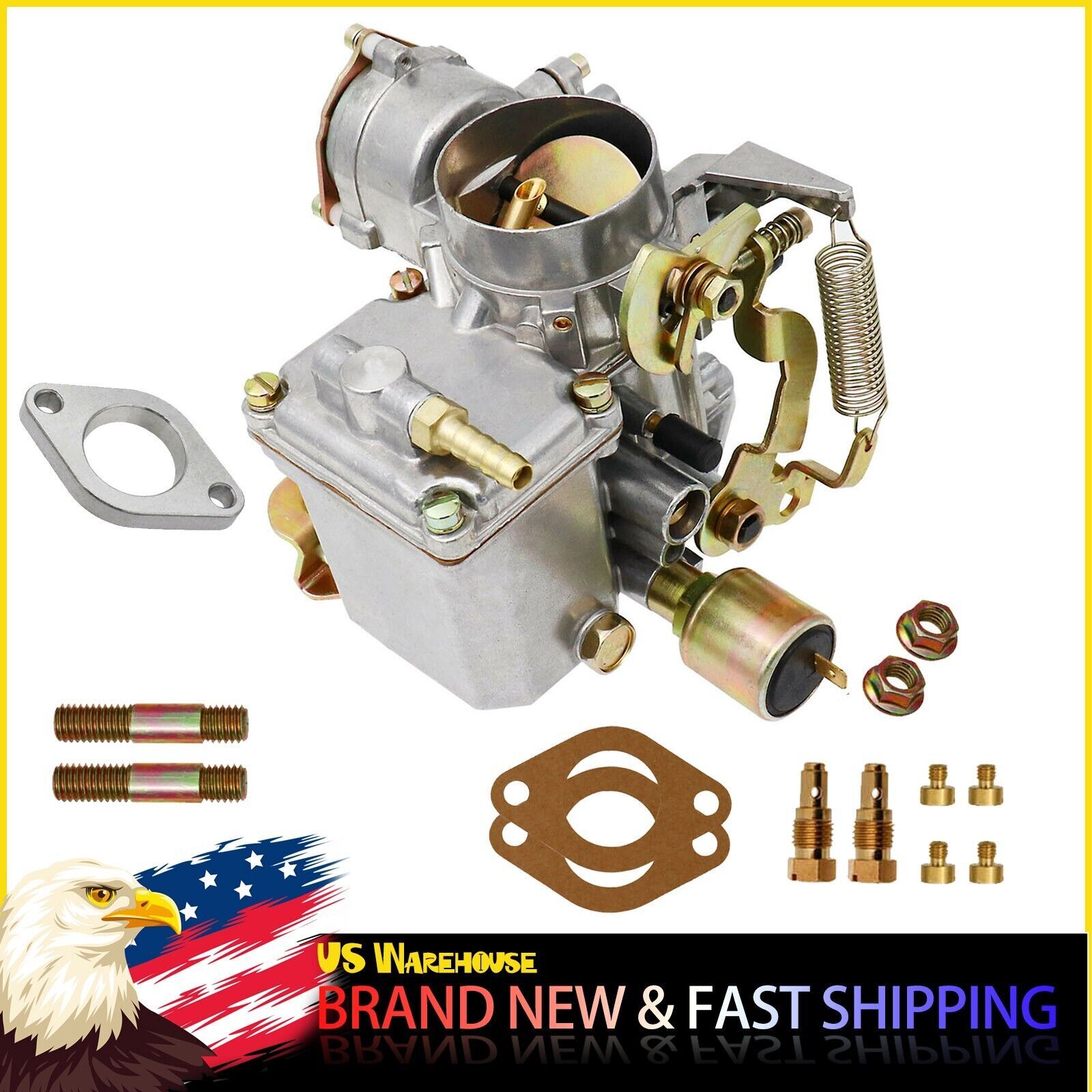 34 PICT-3 Carburetor fits VW Beetles 1.6LType 1 113129031K 37mm throttle size 34 PICT-3 Carburetor fits VW Beetles 1.6LType 1 113129031K 37mm throttle size