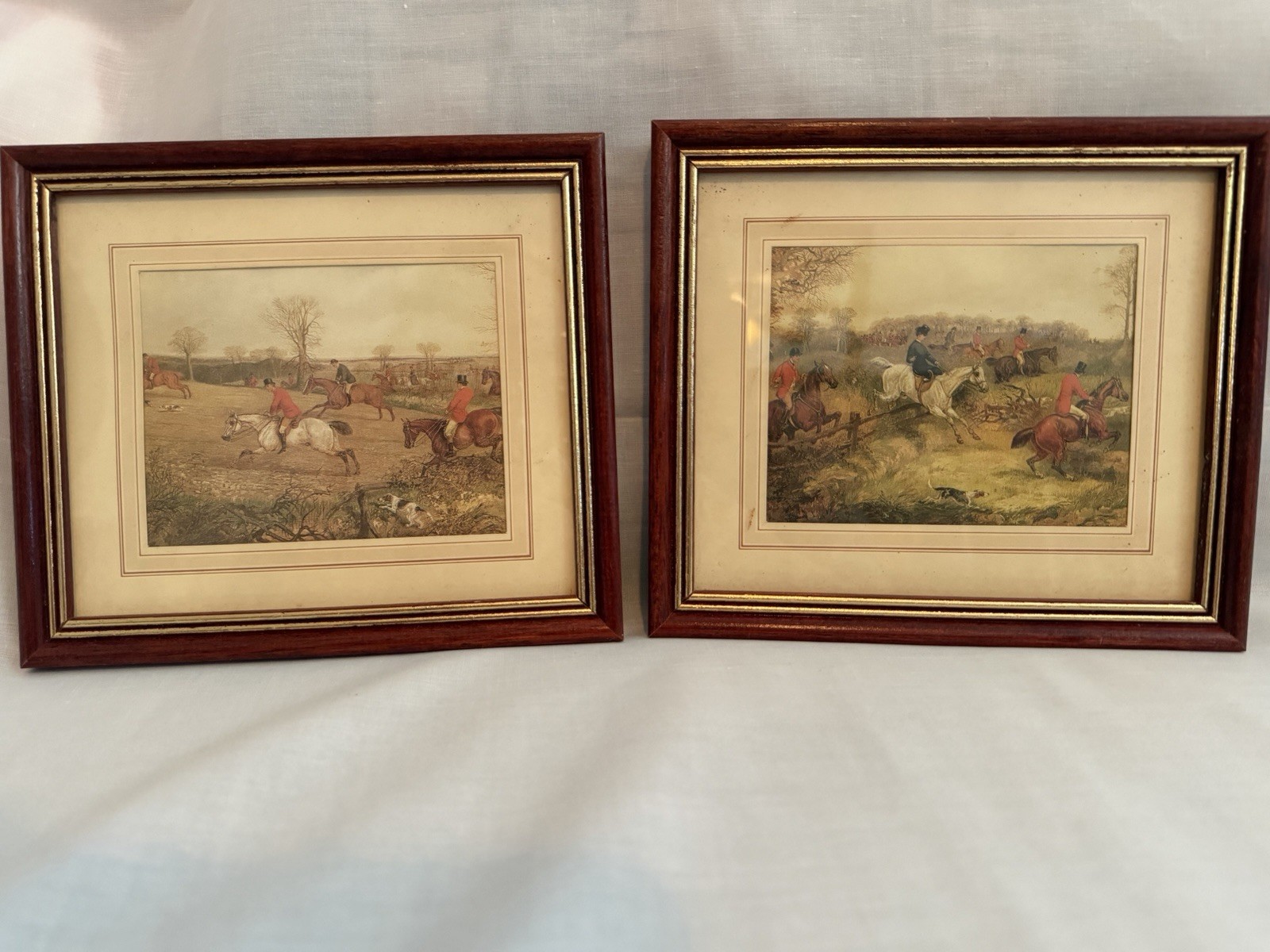 Early 19th/20th Century Breaking Cover Fox Hunt by Henry Alken Antique Prints