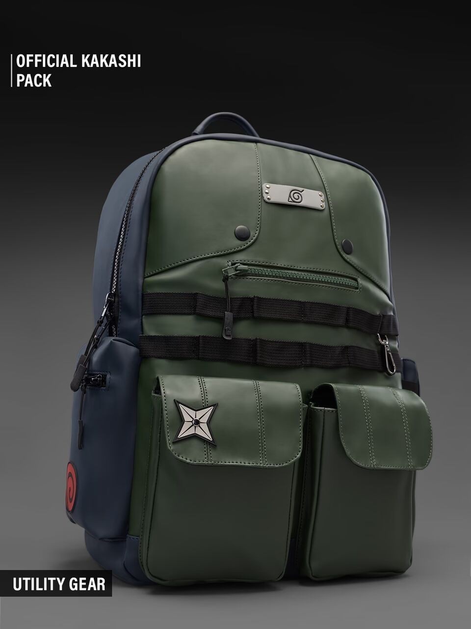 Naruto Kakashi Hatake Tactical Utility Backpack  Official Licensed 2026