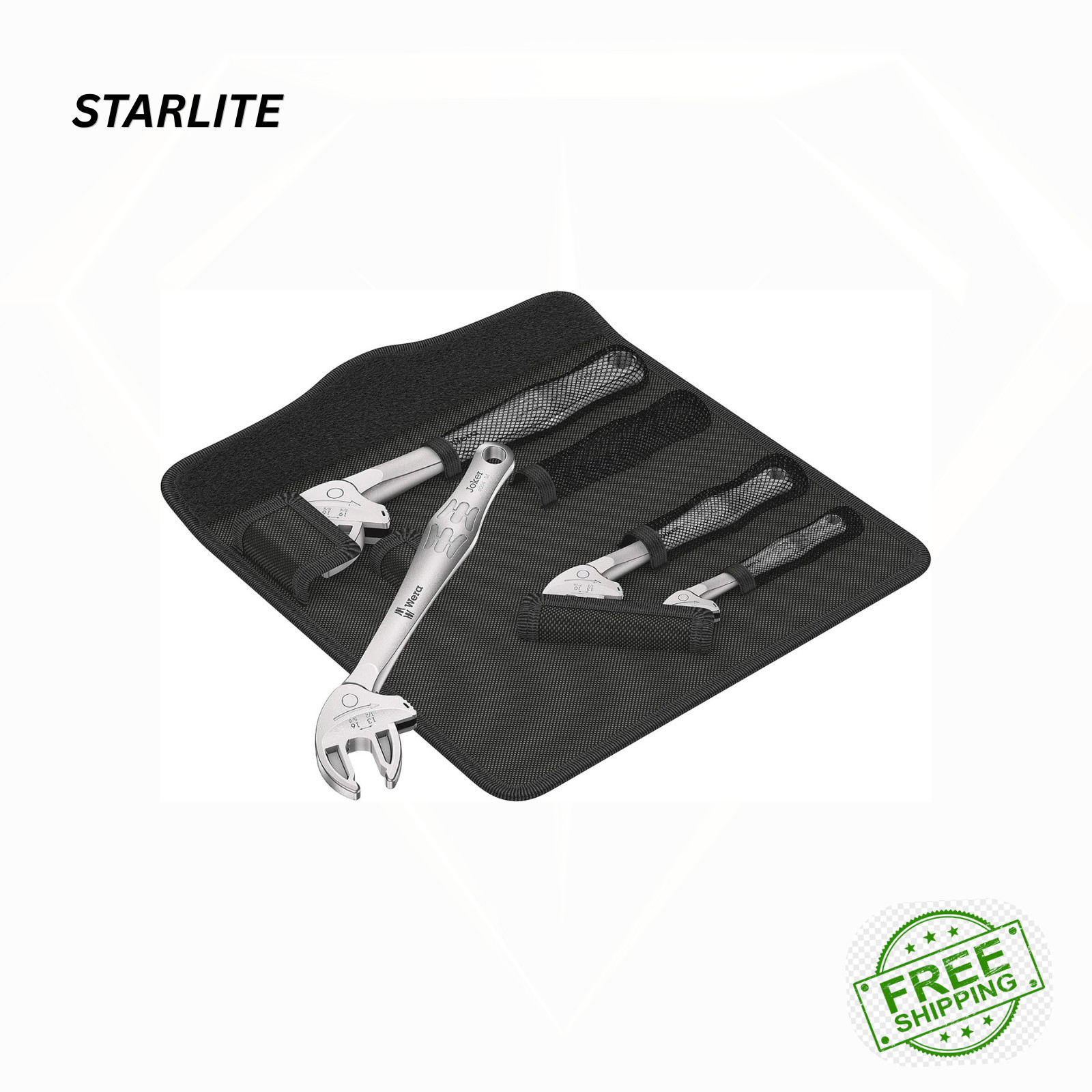 Wera 6004 Joker 4 Set 1 Self-setting spanner set