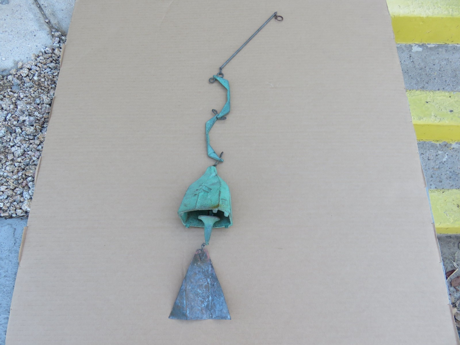 Vintage Bronze Paolo Soleri Cosanti Wind Chime Bell 3 lbs 33\ Vintage Bronze Paolo Soleri Cosanti Wind Chime Bell 3 lbs 33\