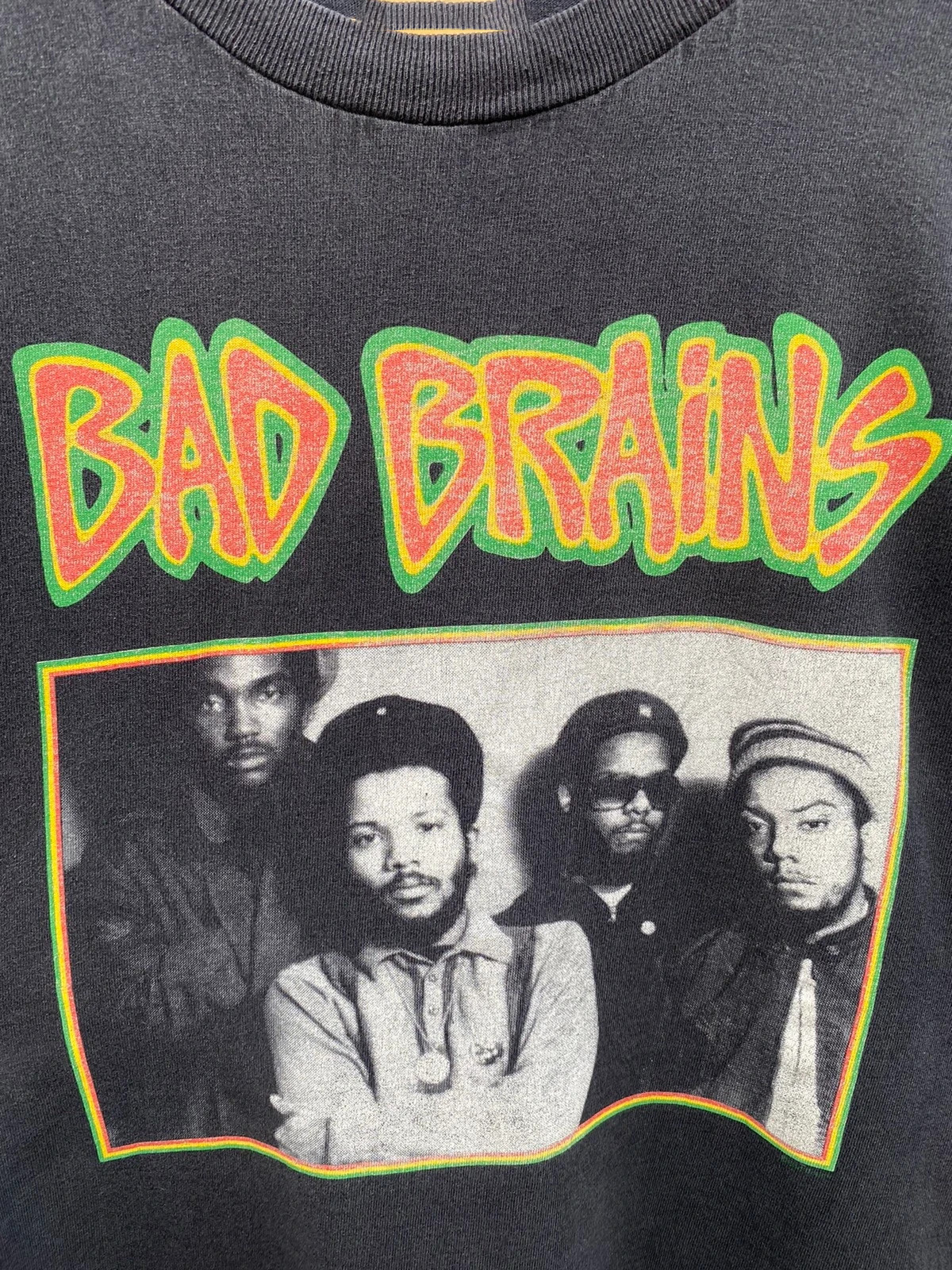 Vintage Members Bad Brains T-Shirt Classic Black Men Unisex S-234XL