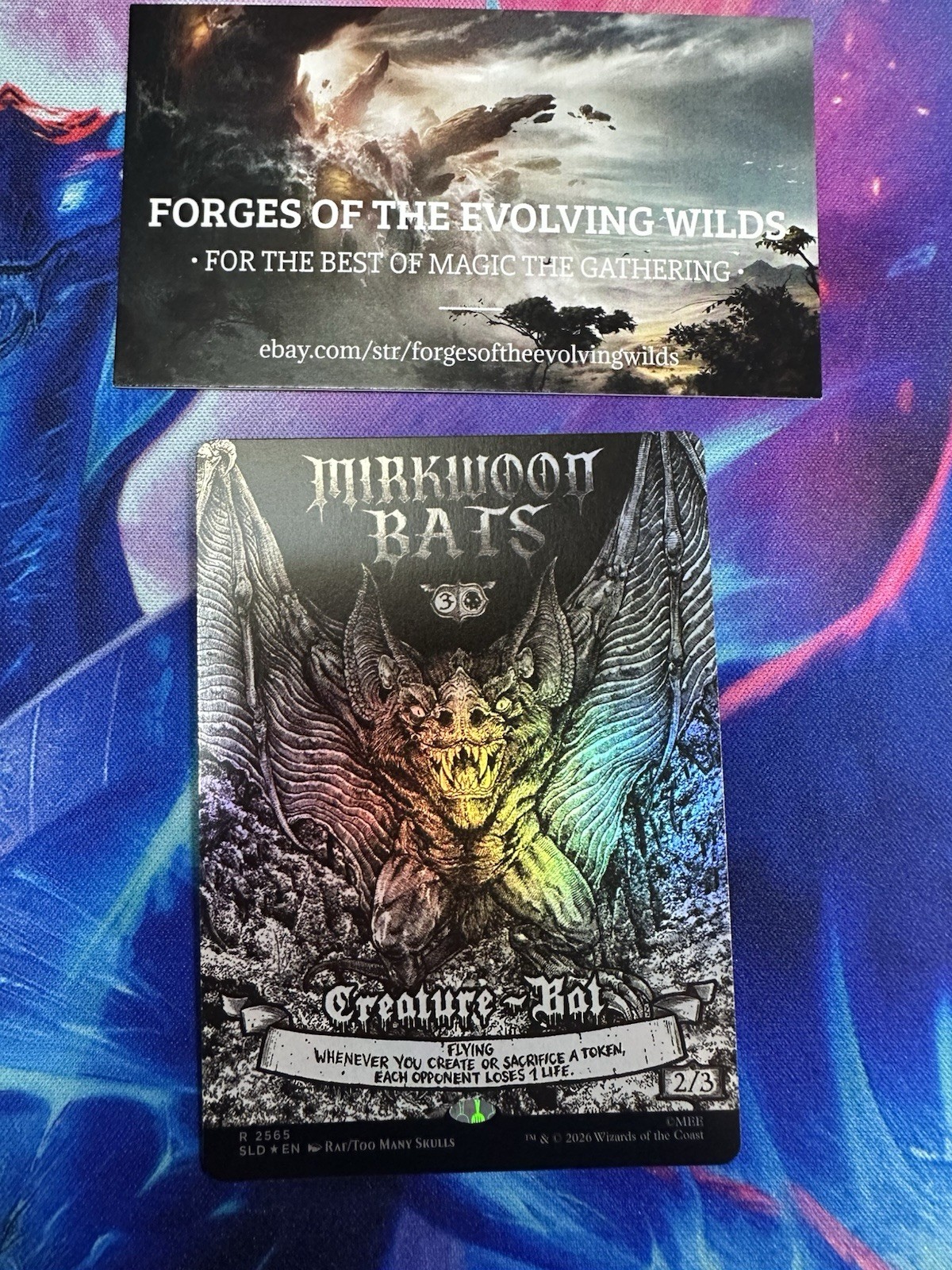 Mirkwood Bats Foil 2565 Secret Lair The Hobbit Desolation