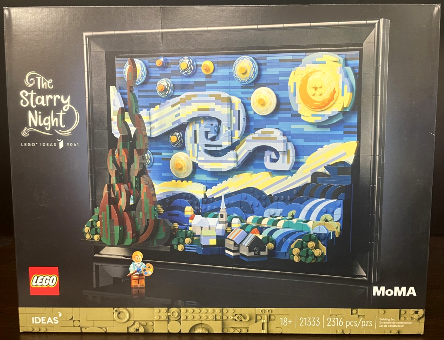 LEGO Ideas Vincent van Gogh - The Starry Night 21333 Sealed Box