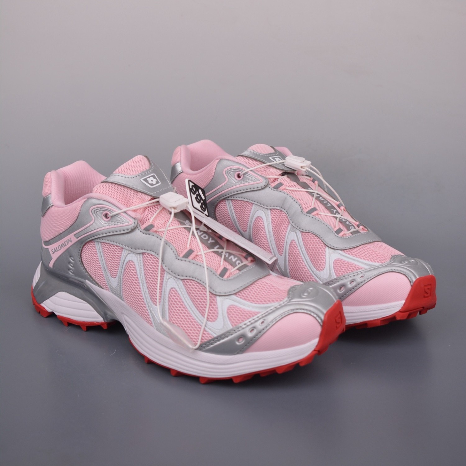 478463 Salomon x Sandy Liang XT-Whisper Fairy Tale Pink Trail Running Shoes