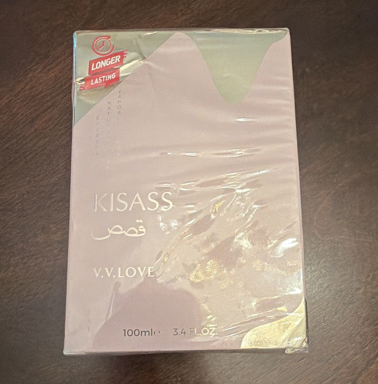V.V.LOVE KISASS Eau de Parfum Spray Long Lasting, Regular Size 3.4 fl oz V.V.LOVE KISASS Eau de Parfum Spray Long Lasting, Regular Size 3.4 fl oz