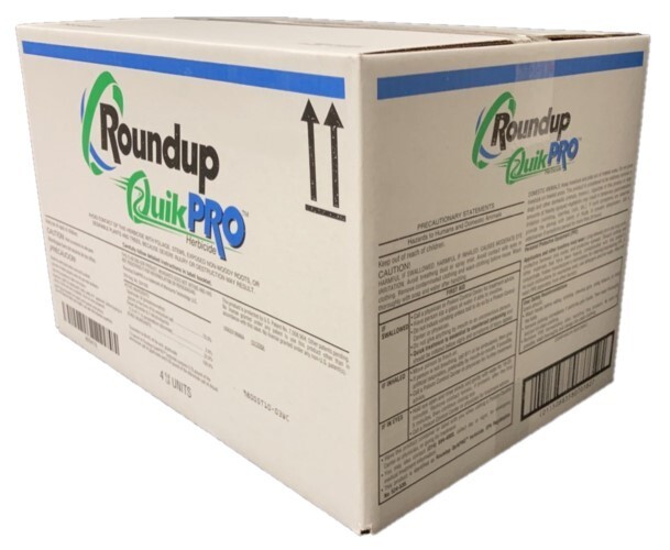 Roundup QuikPro - 27.2lbs (4x 6.8lb jugs) Herbicide/Weed killer