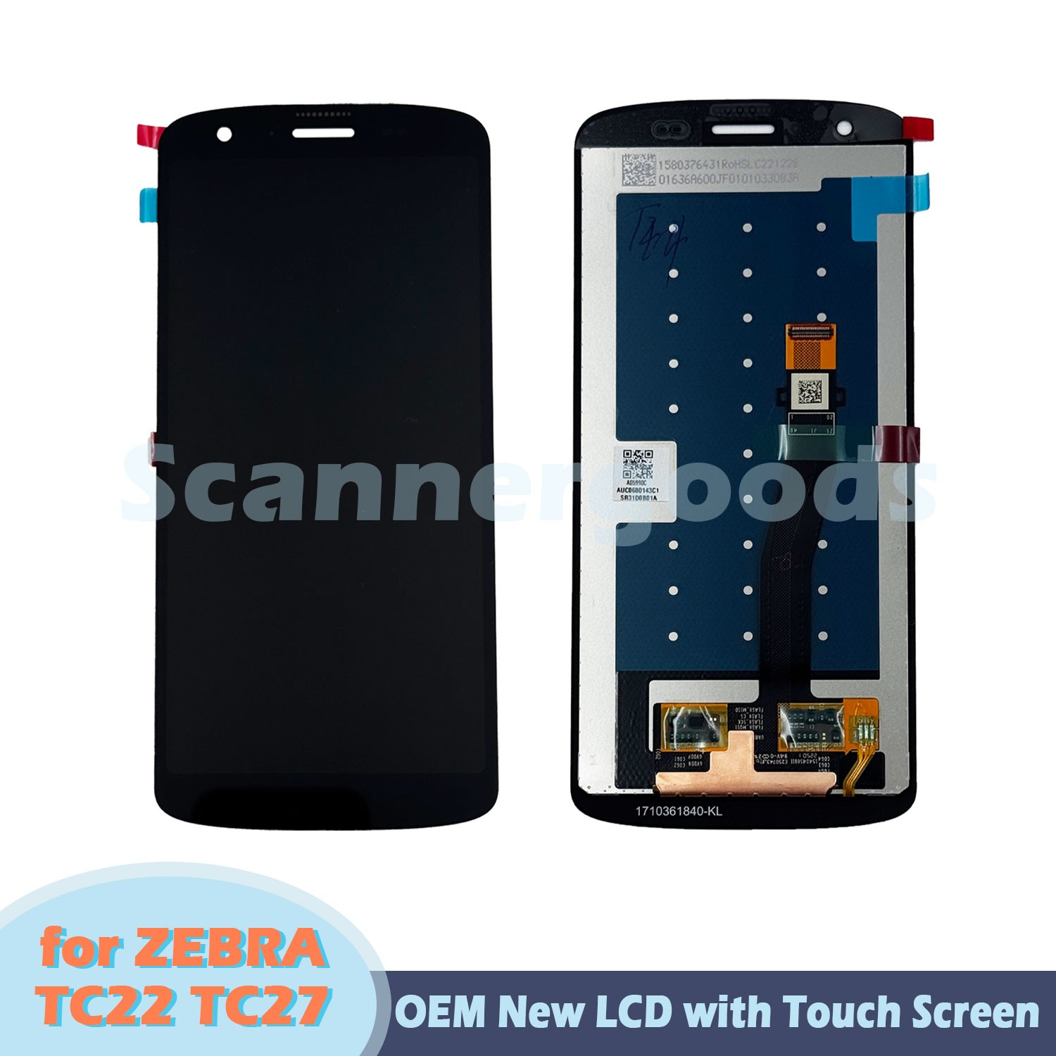 OEM New ZEBRA TC22 TC27 Series LCD Display with Touch Screen