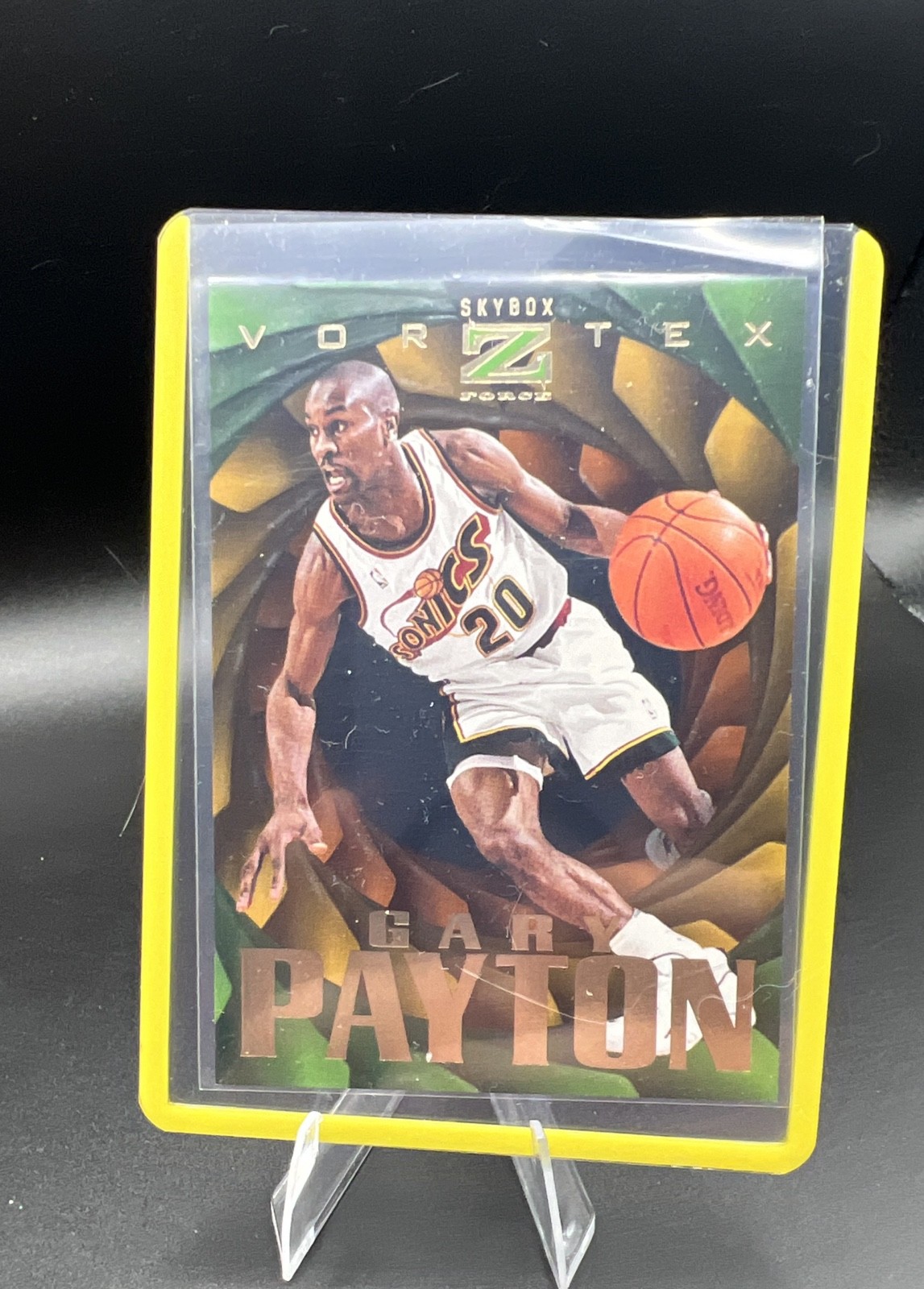 1996-97 Skybox Z Force - Vortex Gary Payton #8