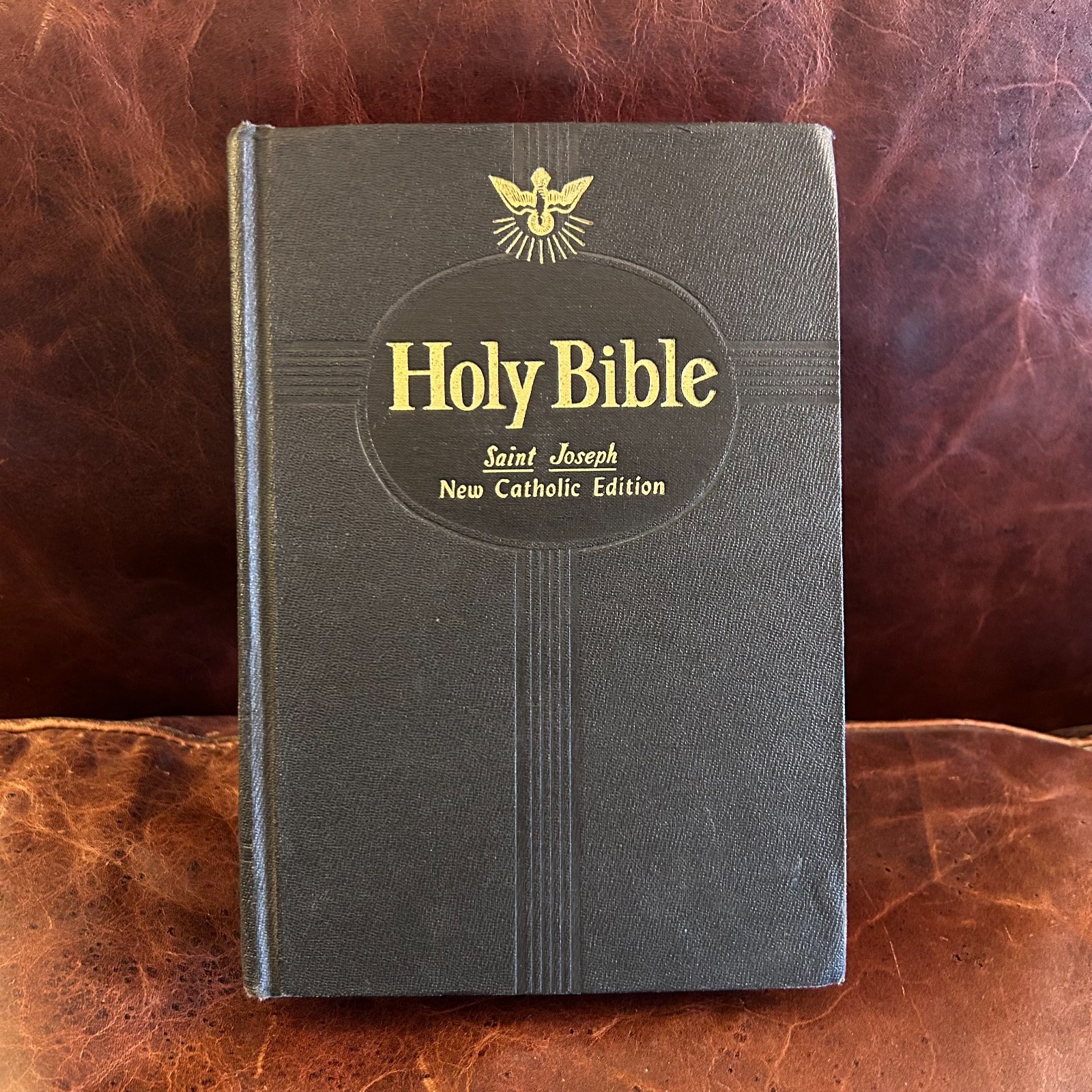 1963 St Joseph New Catholic Edition Holy Bible Hardcover Confraternity-Douay