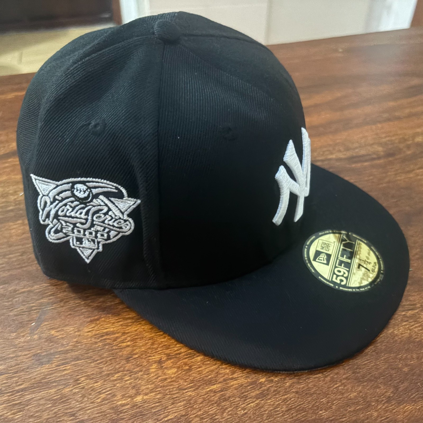 Authentic New Era MLB OnField 59Fifty Fitted Cap NY Yankees Black/White
