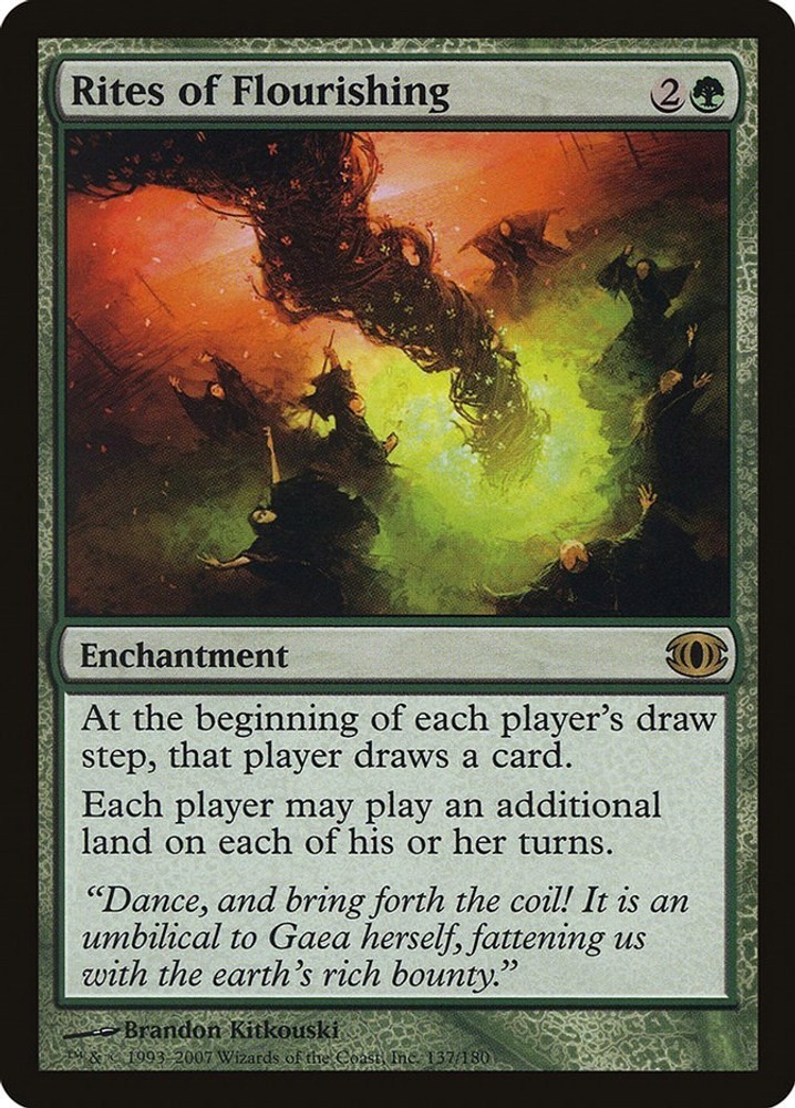 Rites of Flourishing - 137 - Future Sight - MTG Rites of Flourishing - 137 - Future Sight - MTG