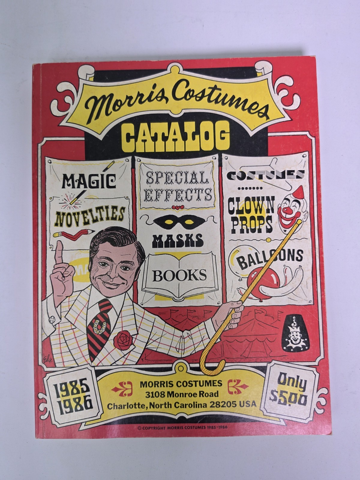 1985 - 1986 Morris Costumes Catalog