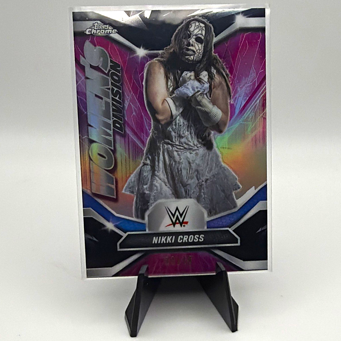 Topps 2026 Topps Chrome WWE Women\'s Division Nikki Cross #WDV-25 Refractor /10 Topps 2026 Topps Chrome WWE Women\'s Division Nikki Cross #WDV-25 Refractor /10