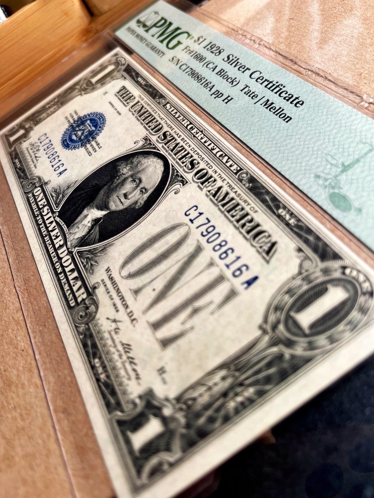 Fr. 1600 1928 $1 Silver Certificate Fr. 1600 1928 $1 Silver Certificate