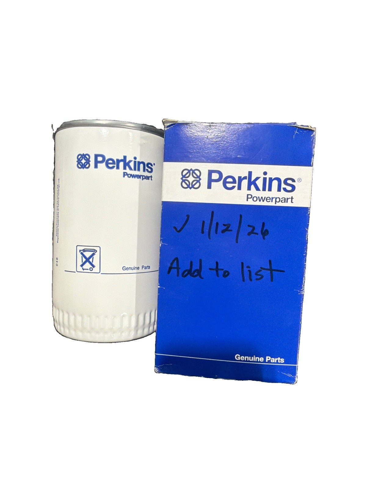 2654407 OIL FILTER PERKINS NEW IN BOX SHIPS FREE