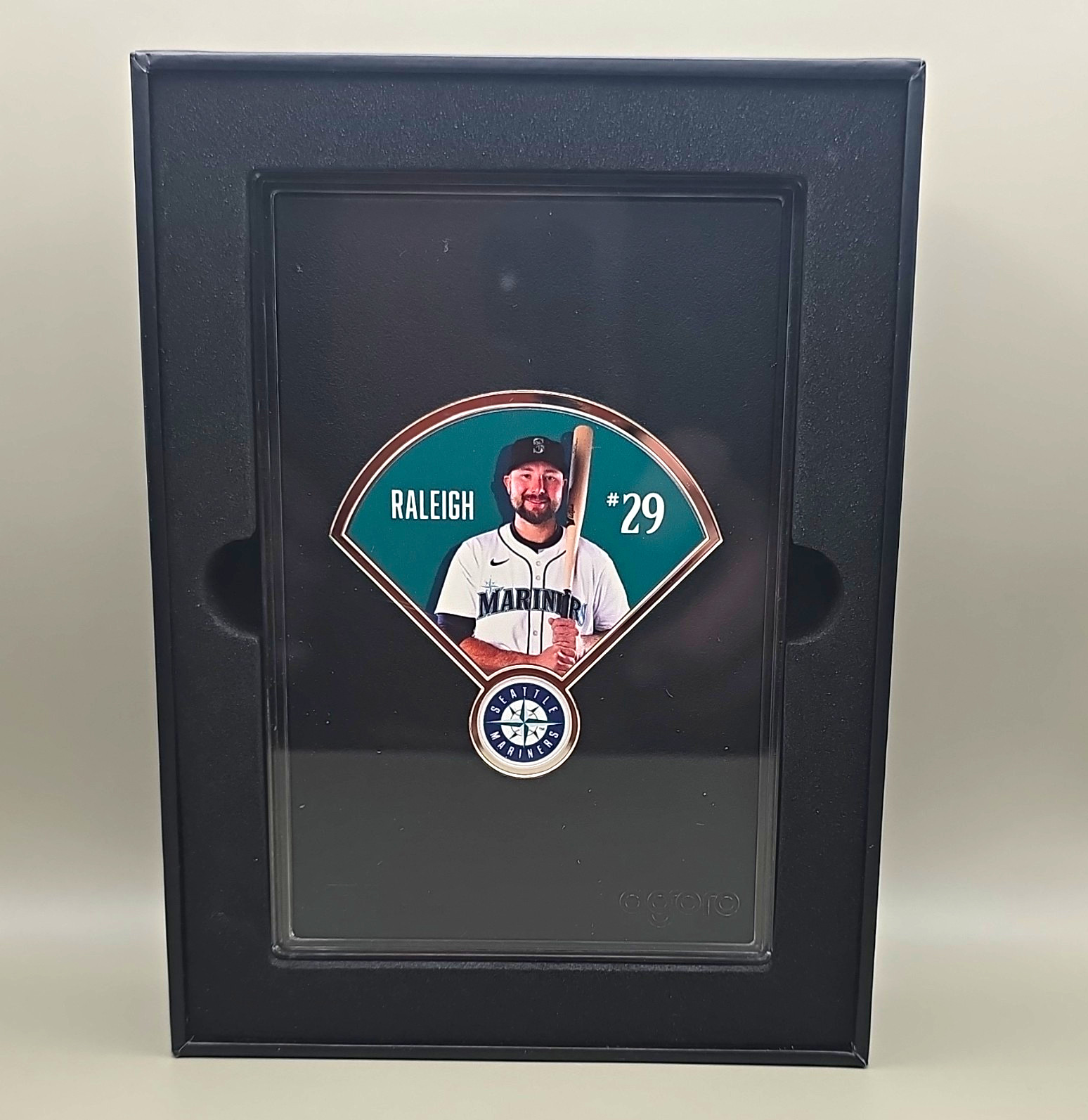 2026 Agoro MLB Cal Raleigh Mariners 1/2oz Silver Tier 1 #468/600 Blind Box