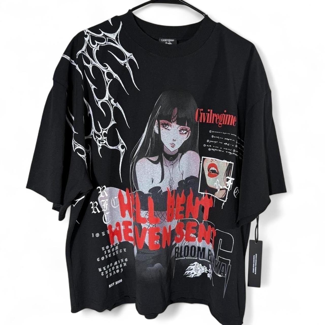 Civil Regime Bloom Bankai Graphic Tee Civil Regime Bloom Bankai Graphic Tee