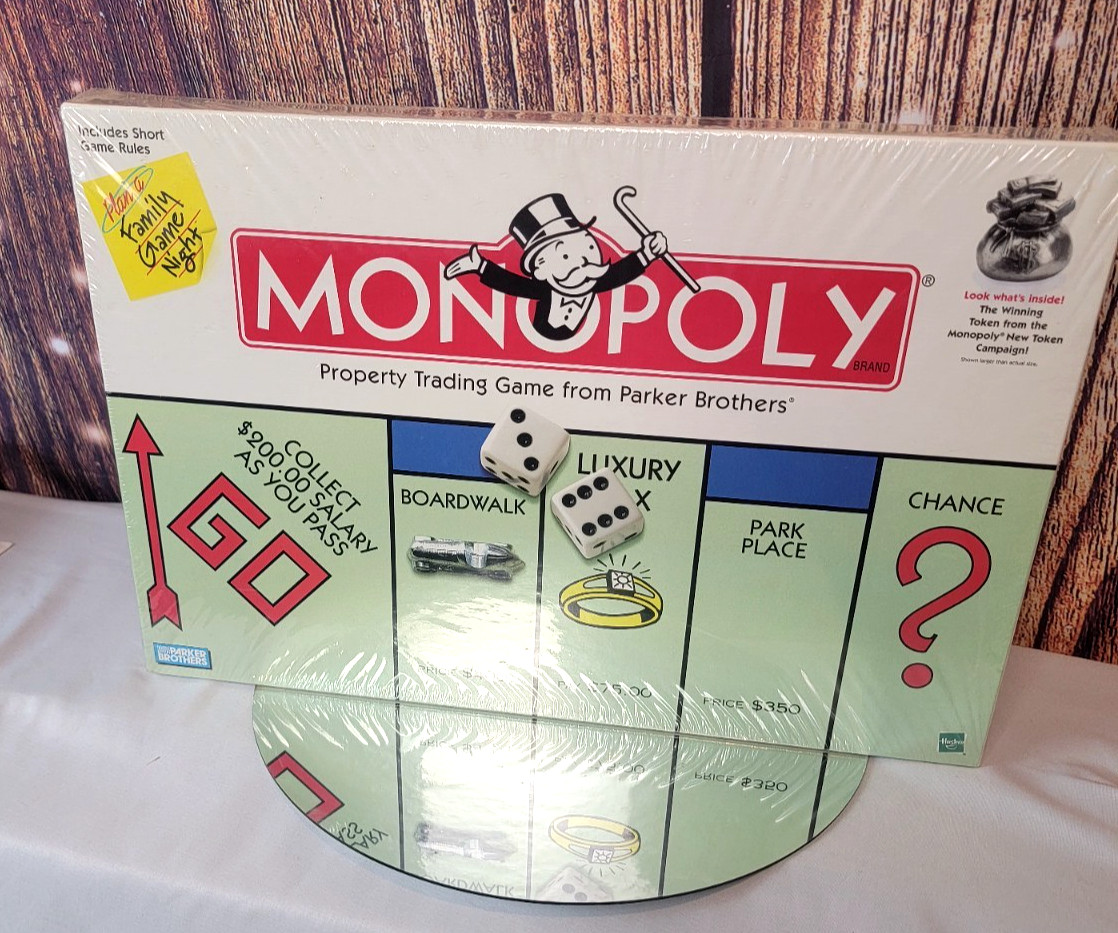 MONOPOLY Vintage 1999 Classic UNOPENED Box Sealed. Complete EX MONOPOLY Vintage 1999 Classic UNOPENED Box Sealed. Complete EX