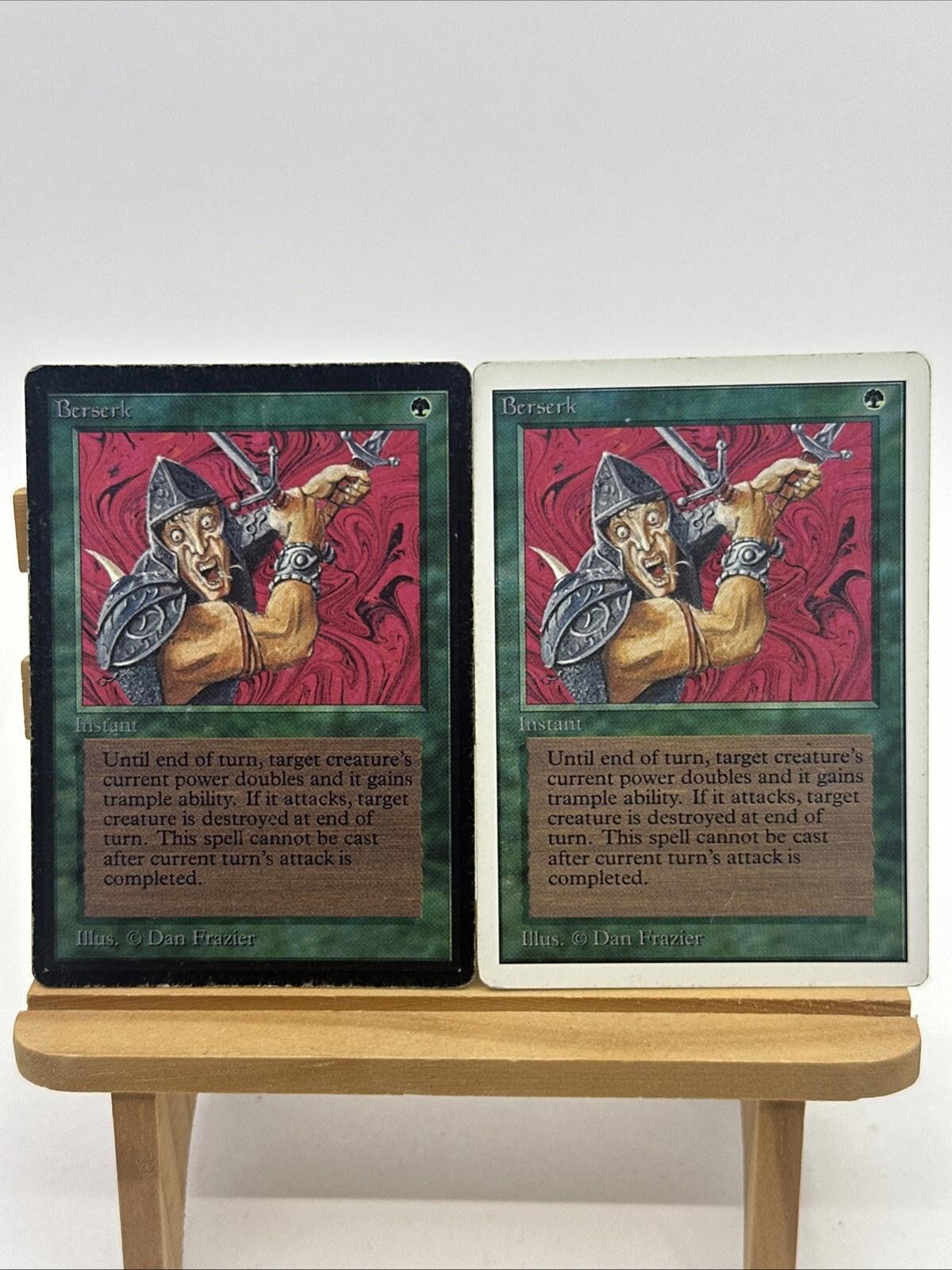 Magic The Gathering Berserk Beta & Unlimited  edition Cards MP See Pics