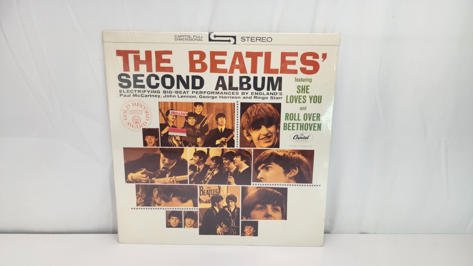 The Beatles Second Album LP Vinyl Record Capitol Stereo Pressing ST 2080 SEALED The Beatles Second Album LP Vinyl Record Capitol Stereo Pressing ST 2080 SEALED
