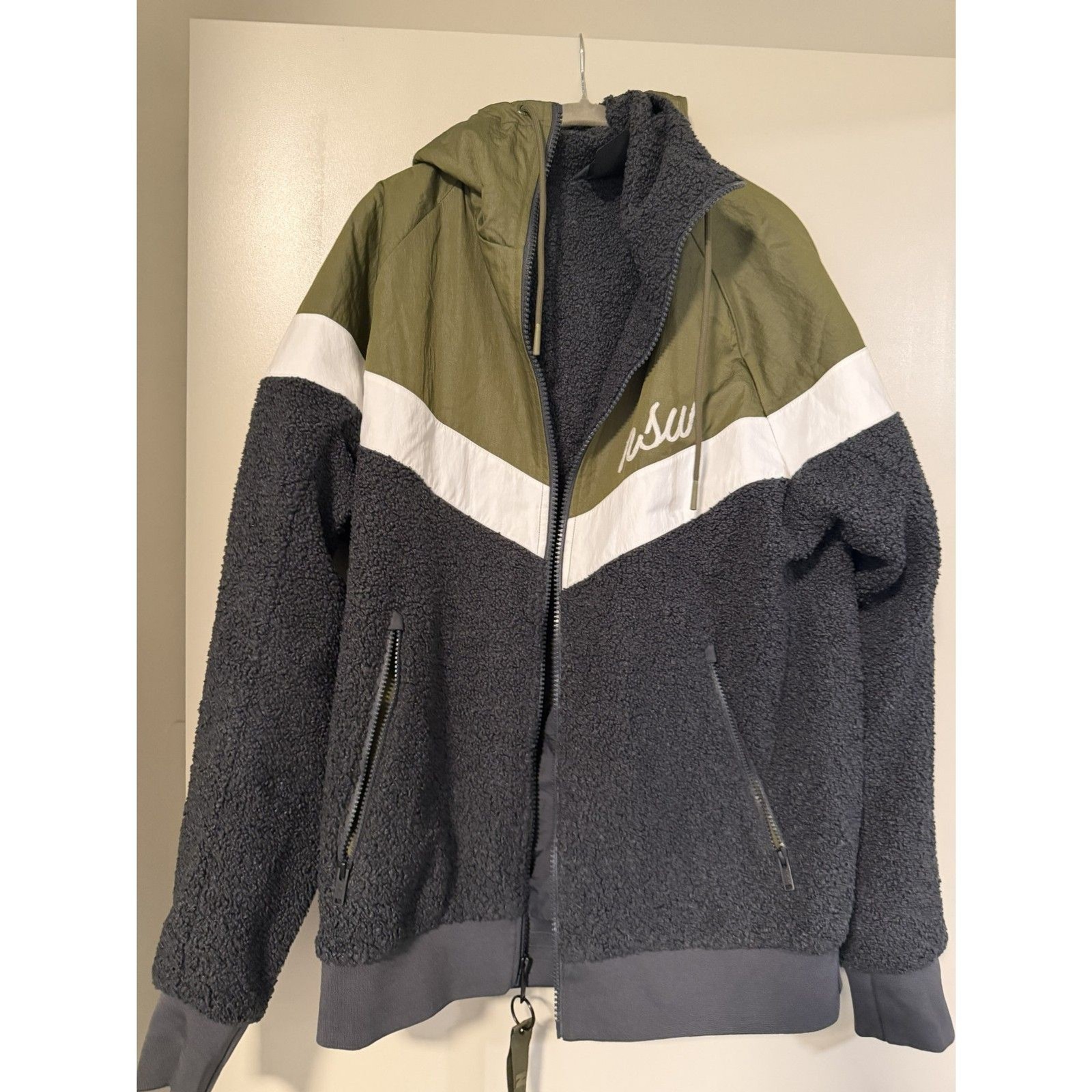 Nike NSW Sherpa Windrunner Zip Jacket Medium Men