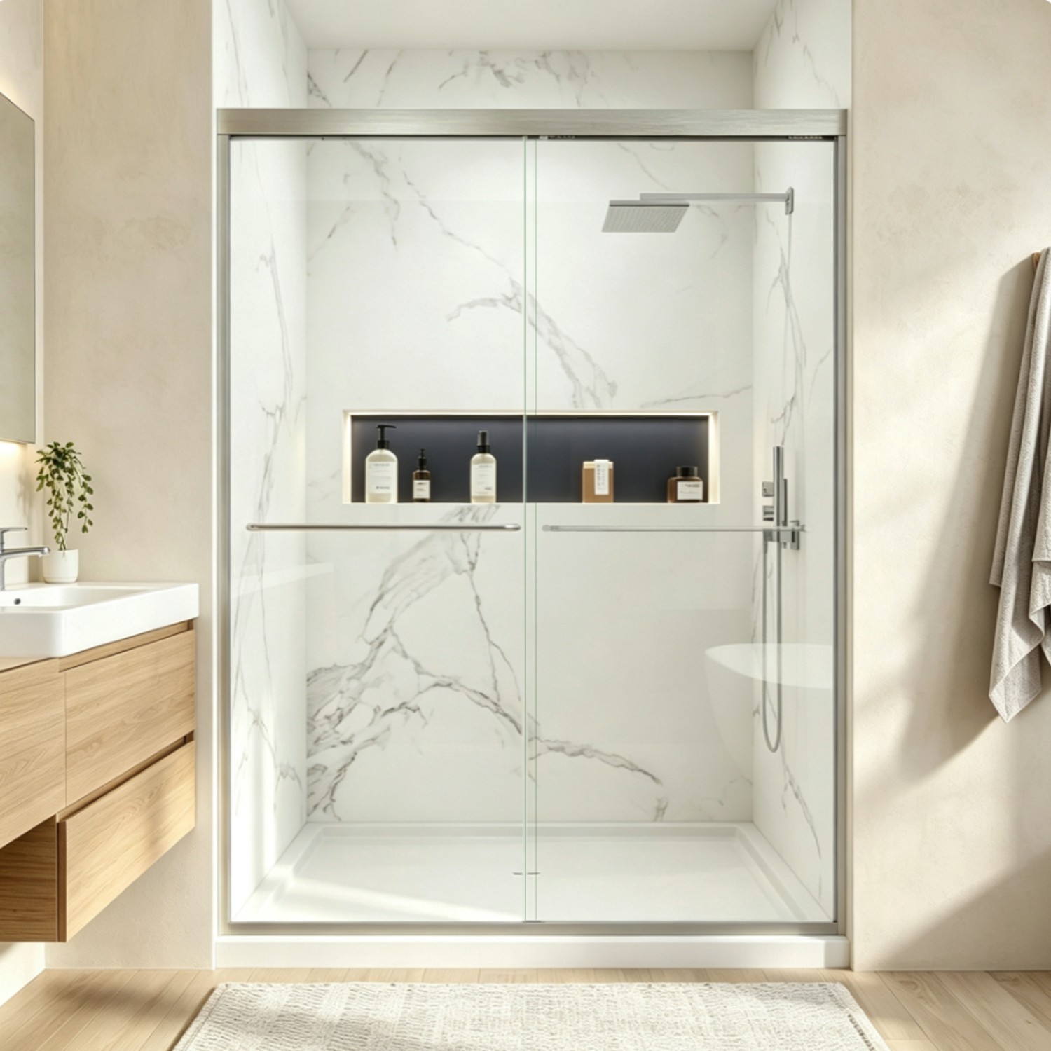 Brushed Nickel 54\