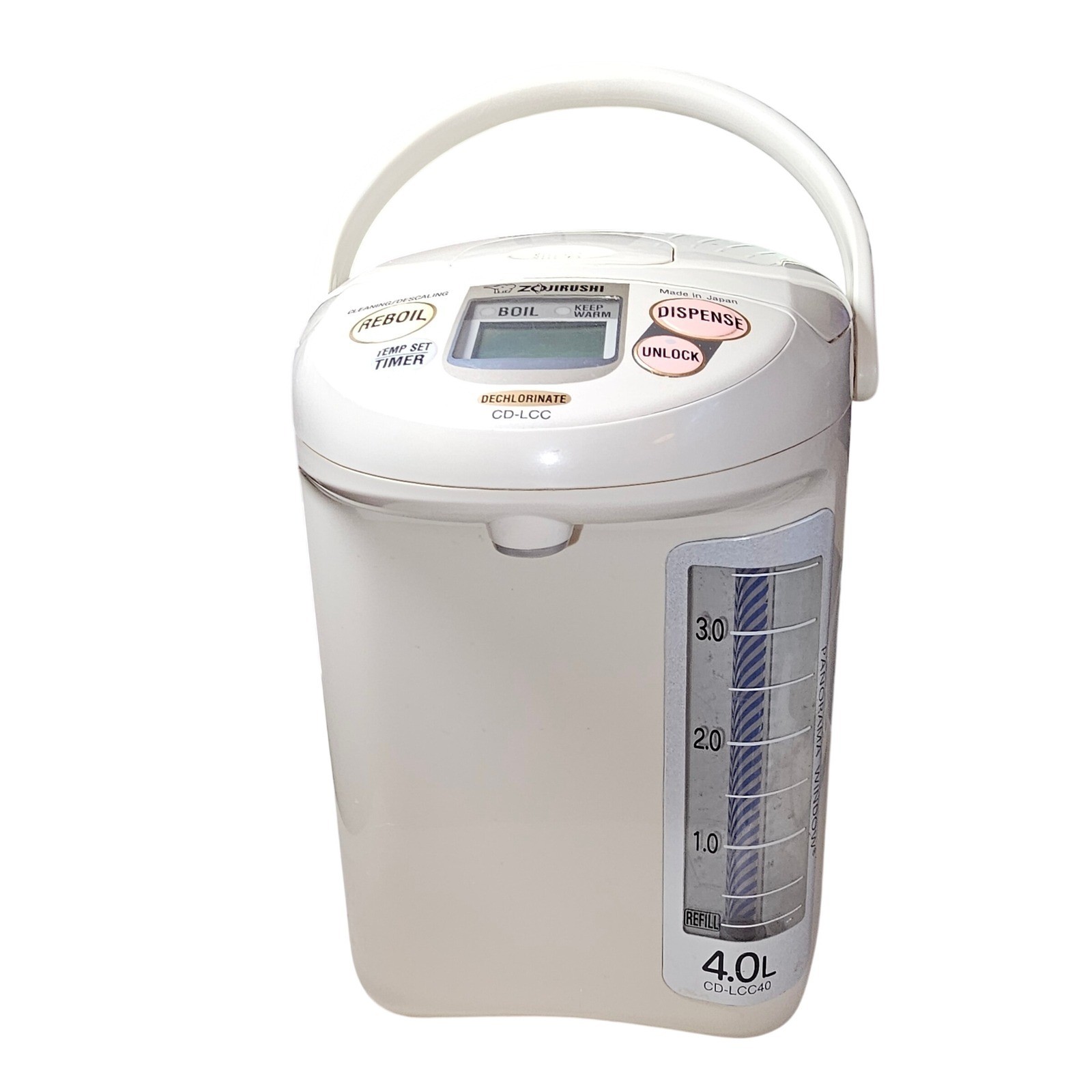 Zojirushi CD-LCC40 4.0L Micom Electric Dispensing Pot Hot Water Boiler Japan