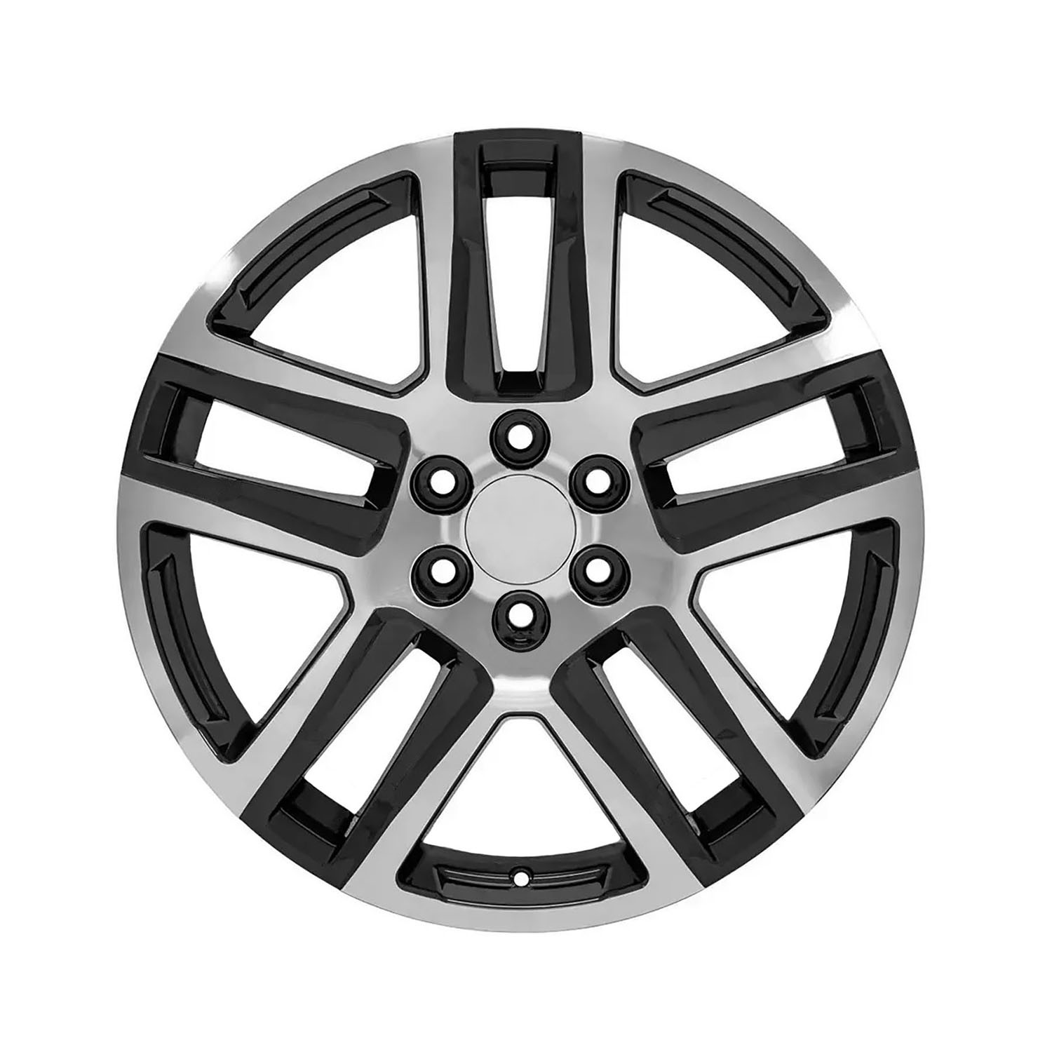Refurbished Machined and Painted Dark Charcoal Aluminum Wheel 20 x 9