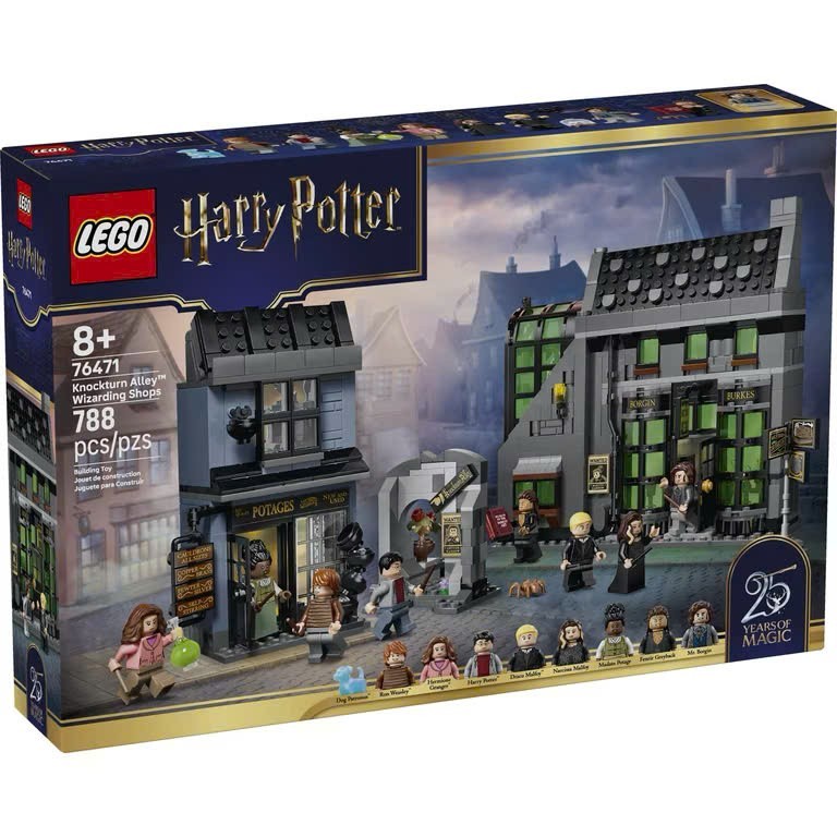 LEGO Harry Potter 76471 Knockturn Alley Wizarding Shops - New Sealed